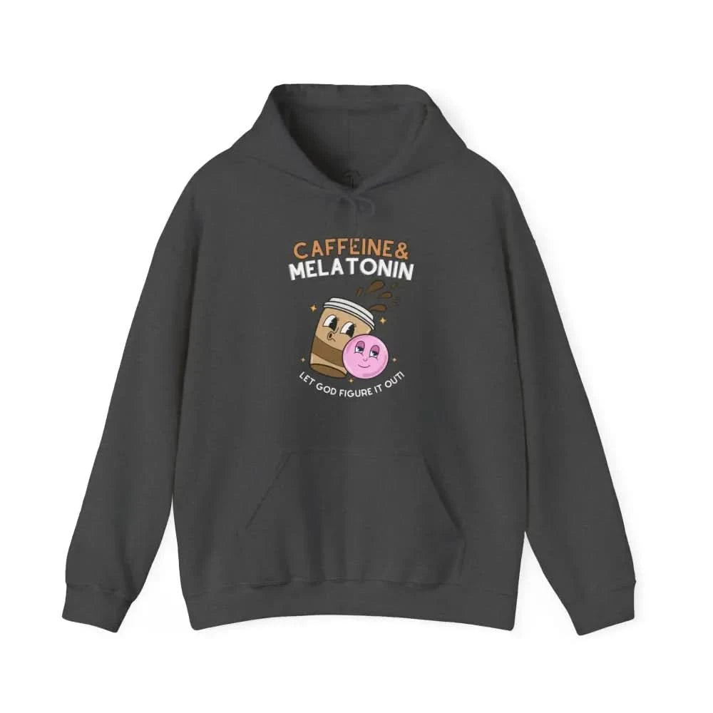 Caffeine Hoodie Dark Heather / S