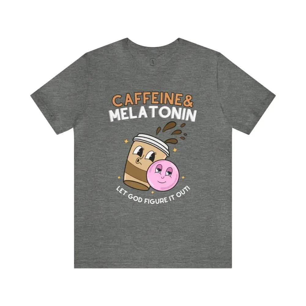 Caffeine T - Shirt Deep Heather / Xs