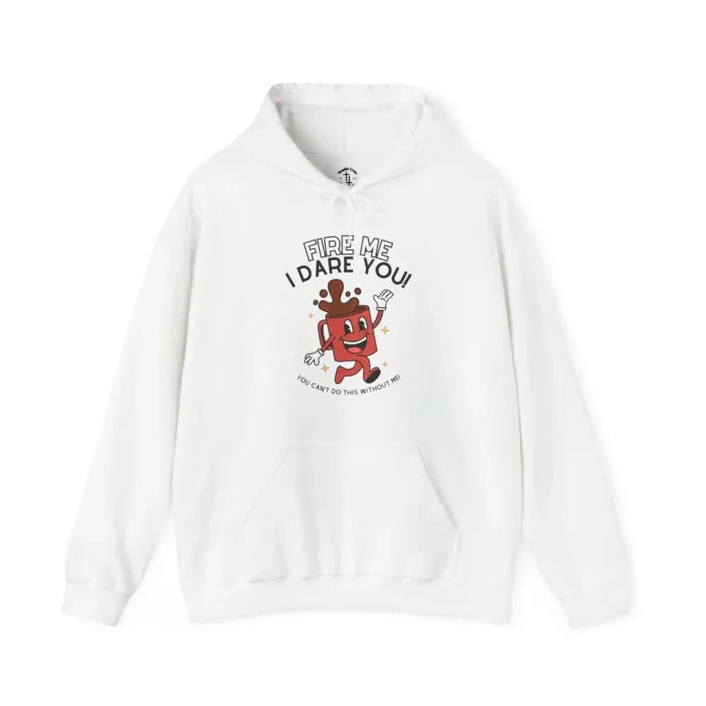 Fire Me Hoodie White / S