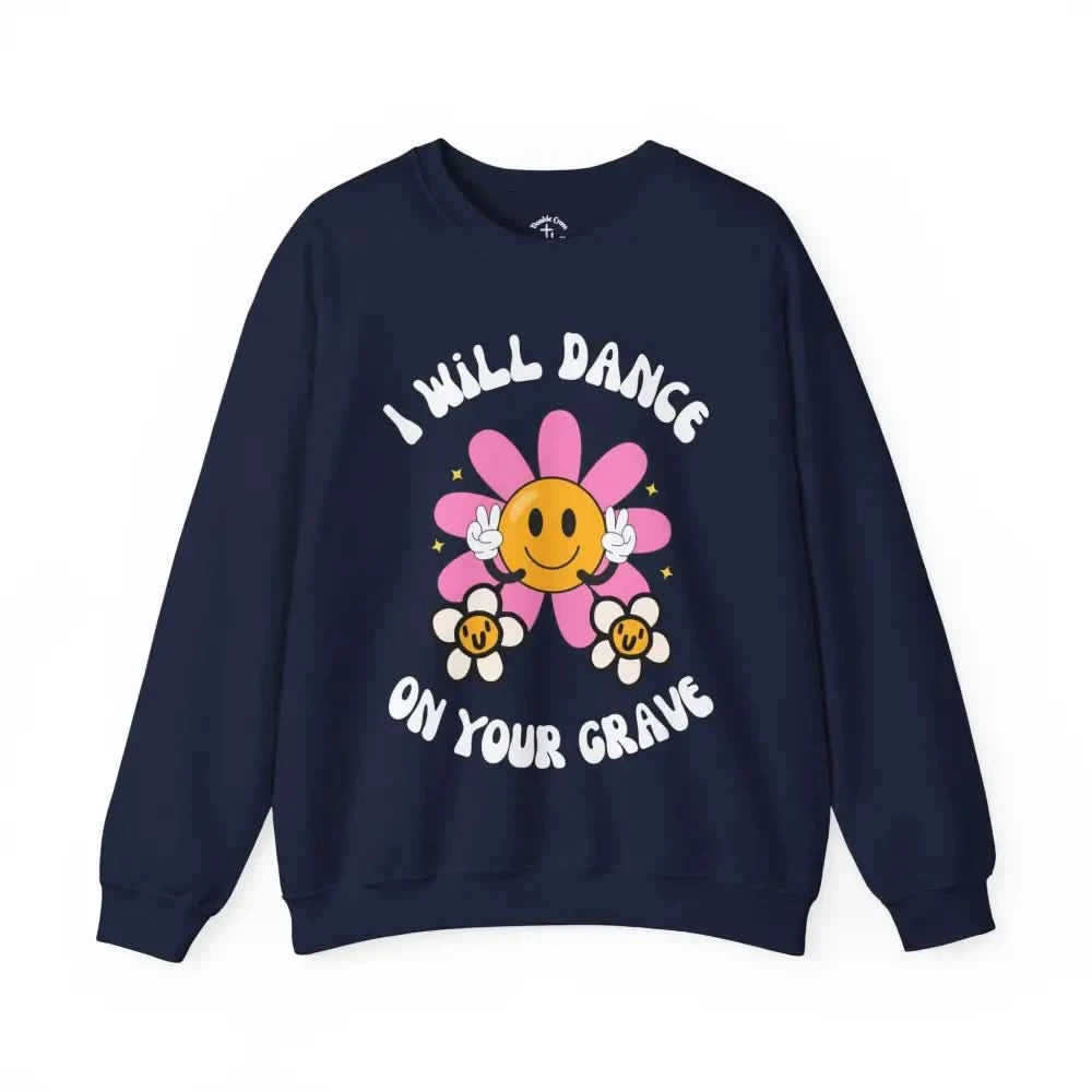 Grave Crewneck S / Navy Sweatshirt