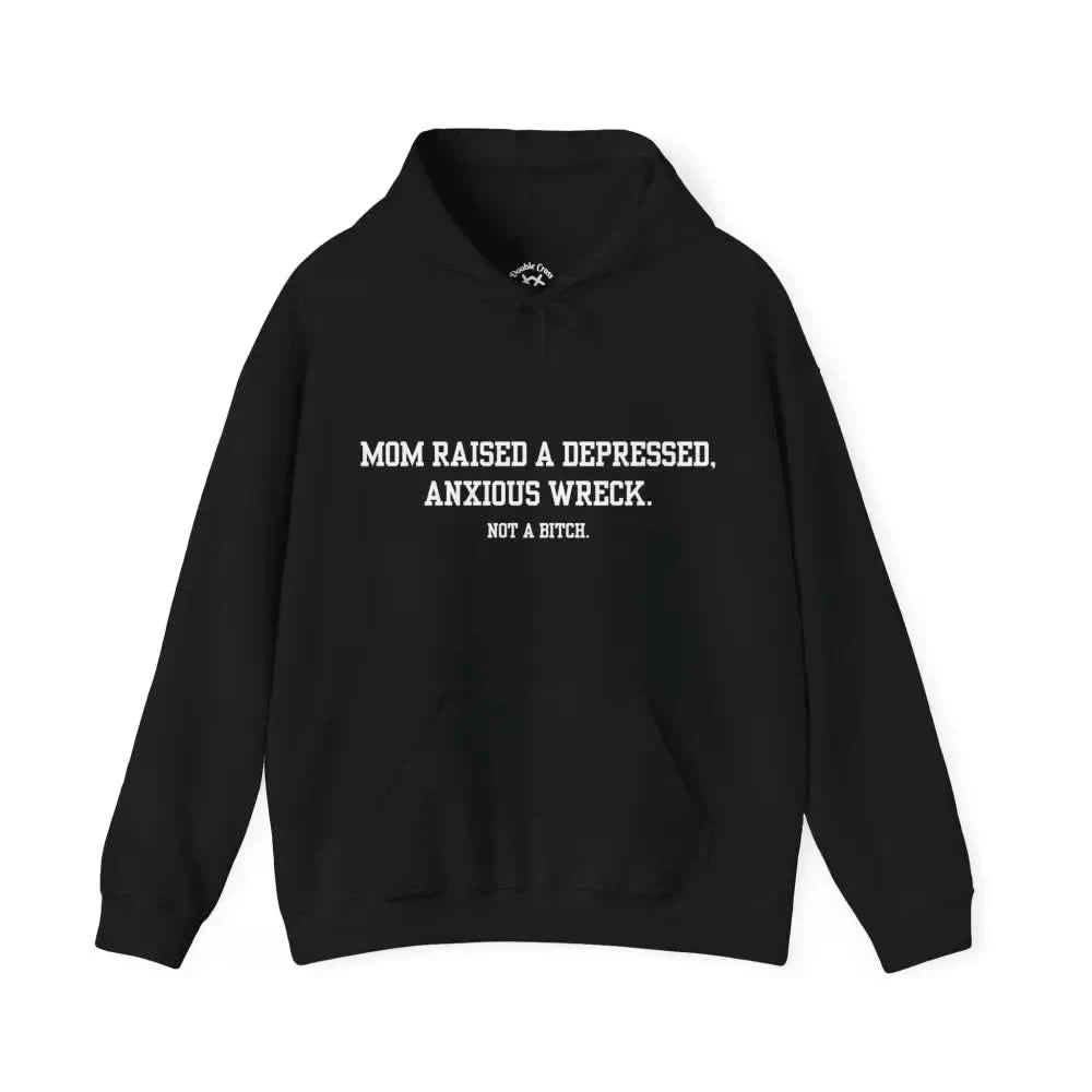 Not A Bitch Hoodie Black / S