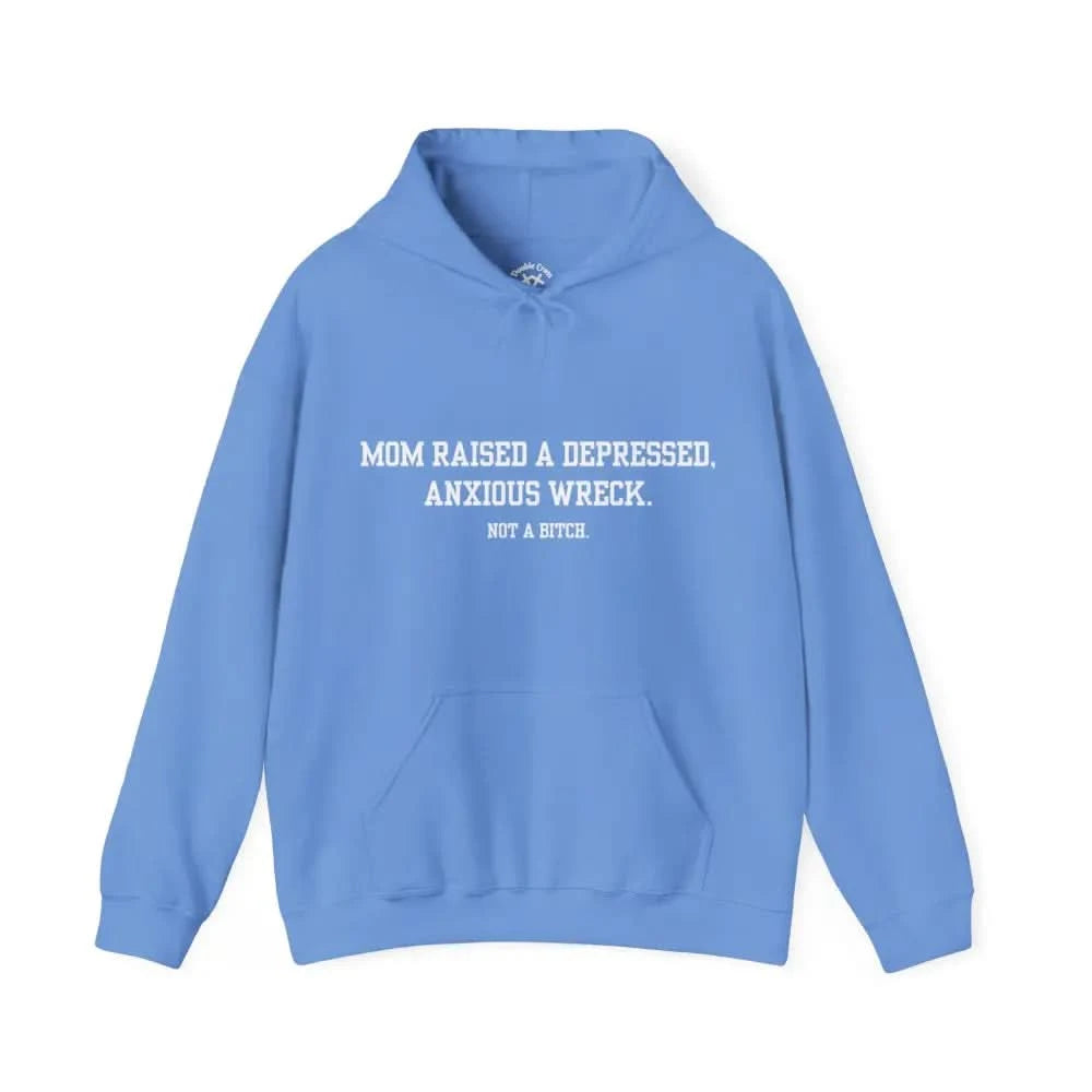 Not A Bitch Hoodie Carolina Blue / S