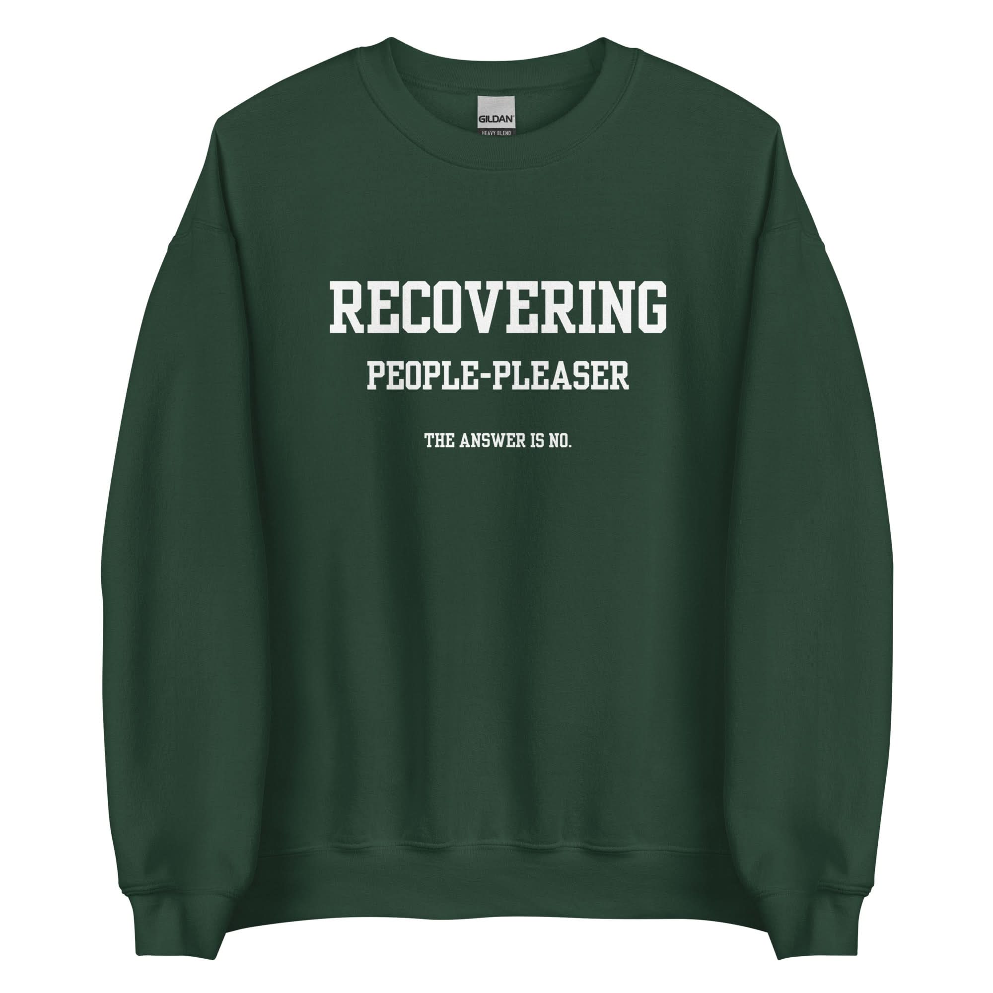 Recovering People Pleaser Crewneck