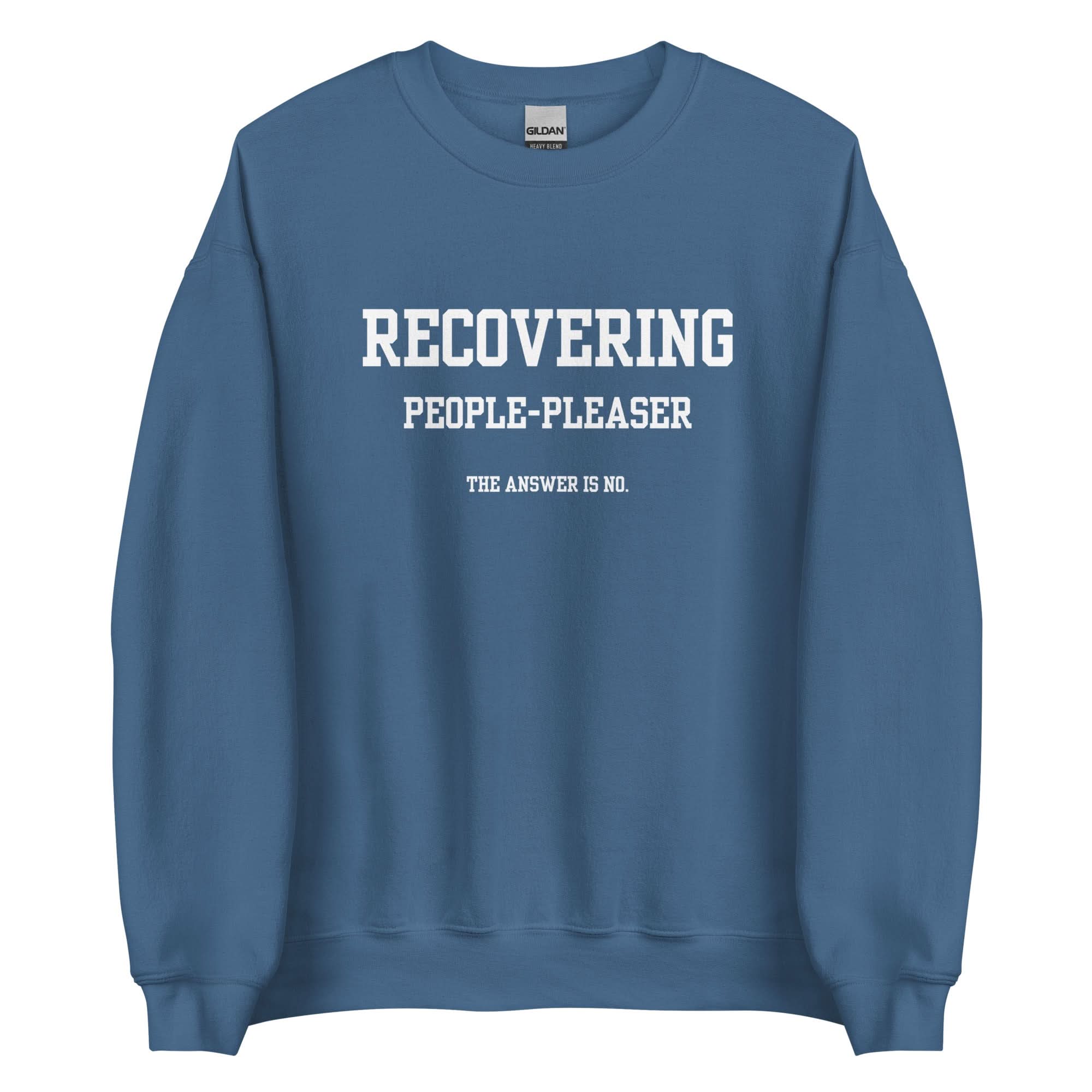 Recovering People Pleaser Crewneck