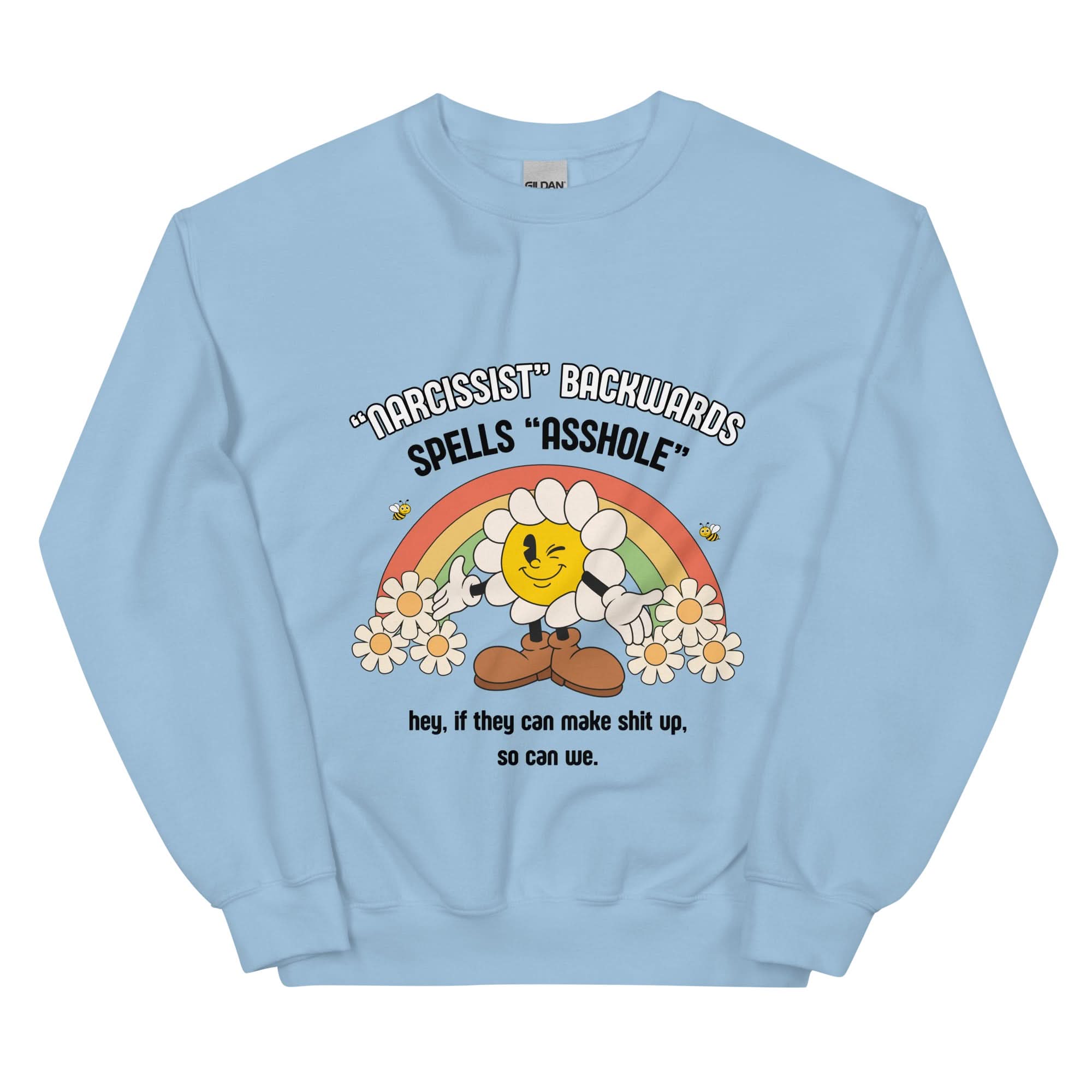 Narcissist Backwards Crewneck