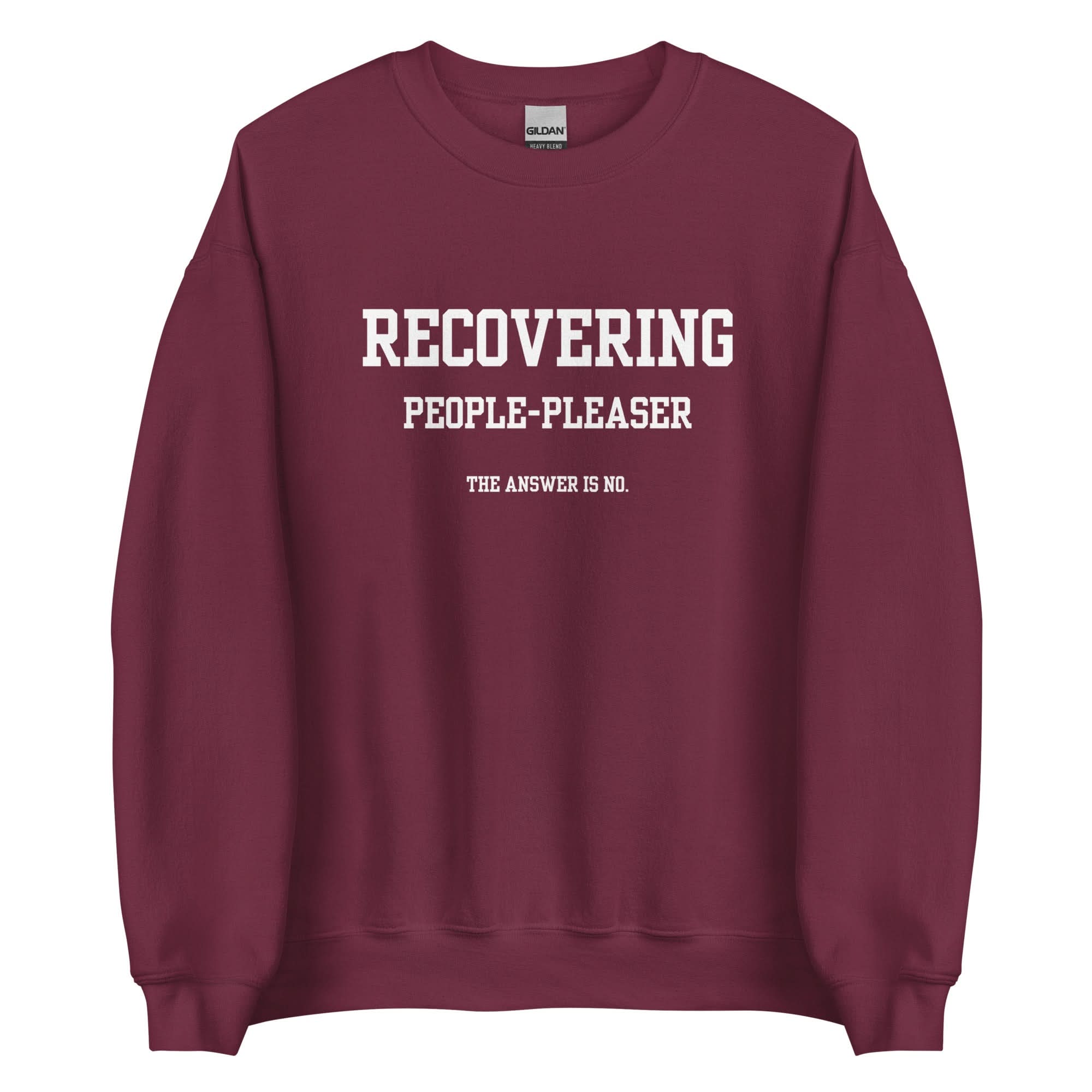 Recovering People Pleaser Crewneck