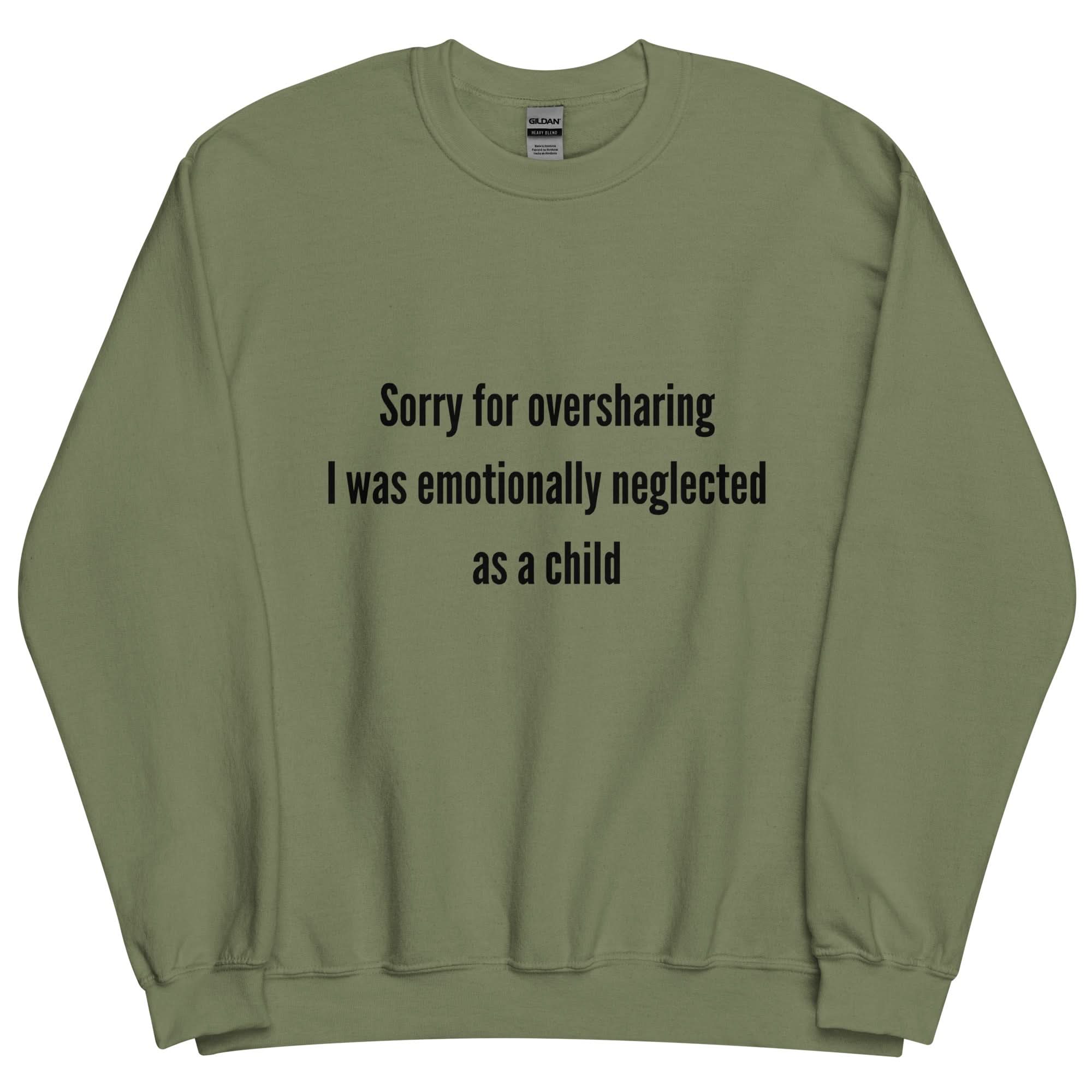 Oversharing Crewneck