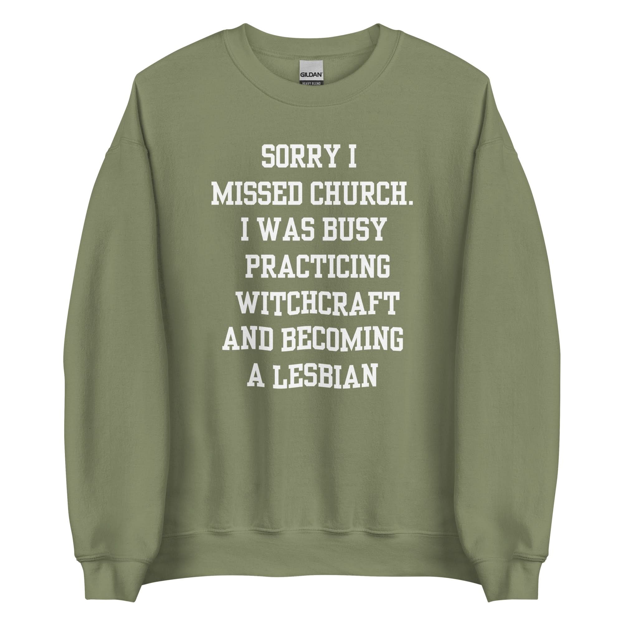 Missed Church Lesbian Crewneck