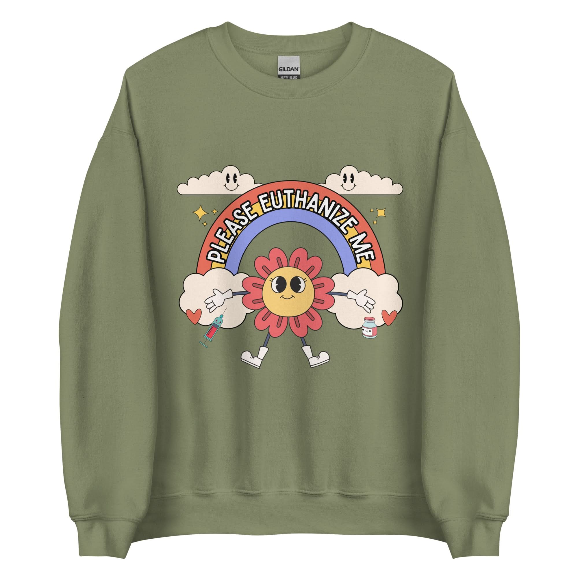 Please Euthanize Me Crewneck
