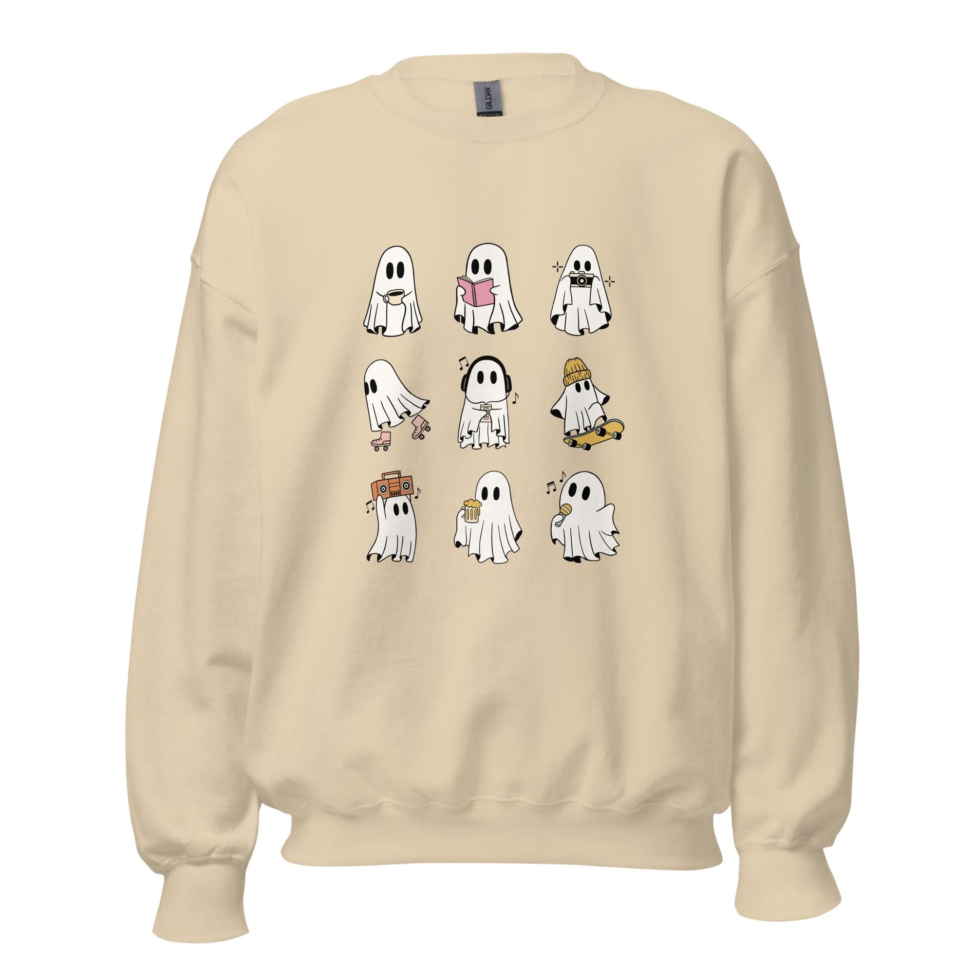 Ghosts Crewneck - Sand