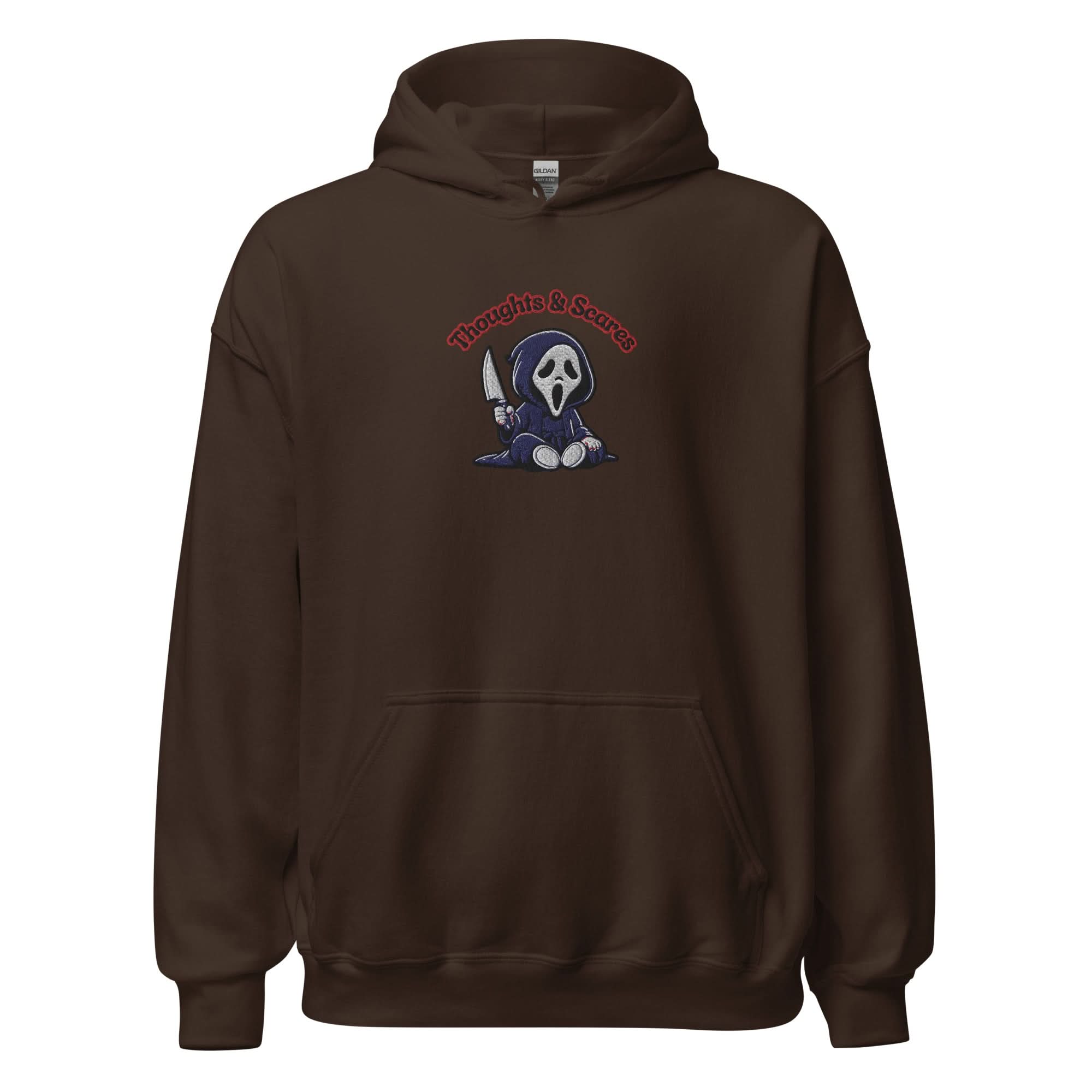 Thoughts & Scares Embroidered Hoodie