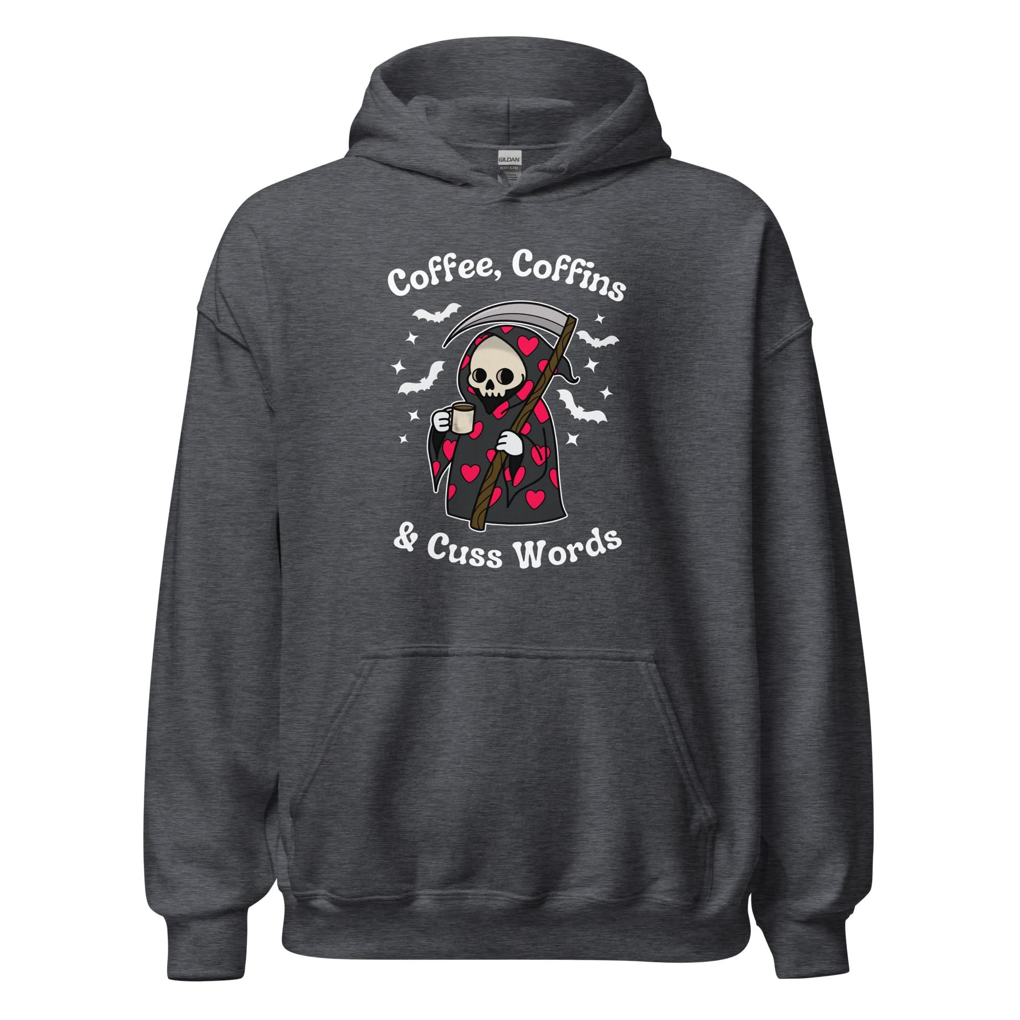 Coffee, Coffins, & Cuss Words Hoodie