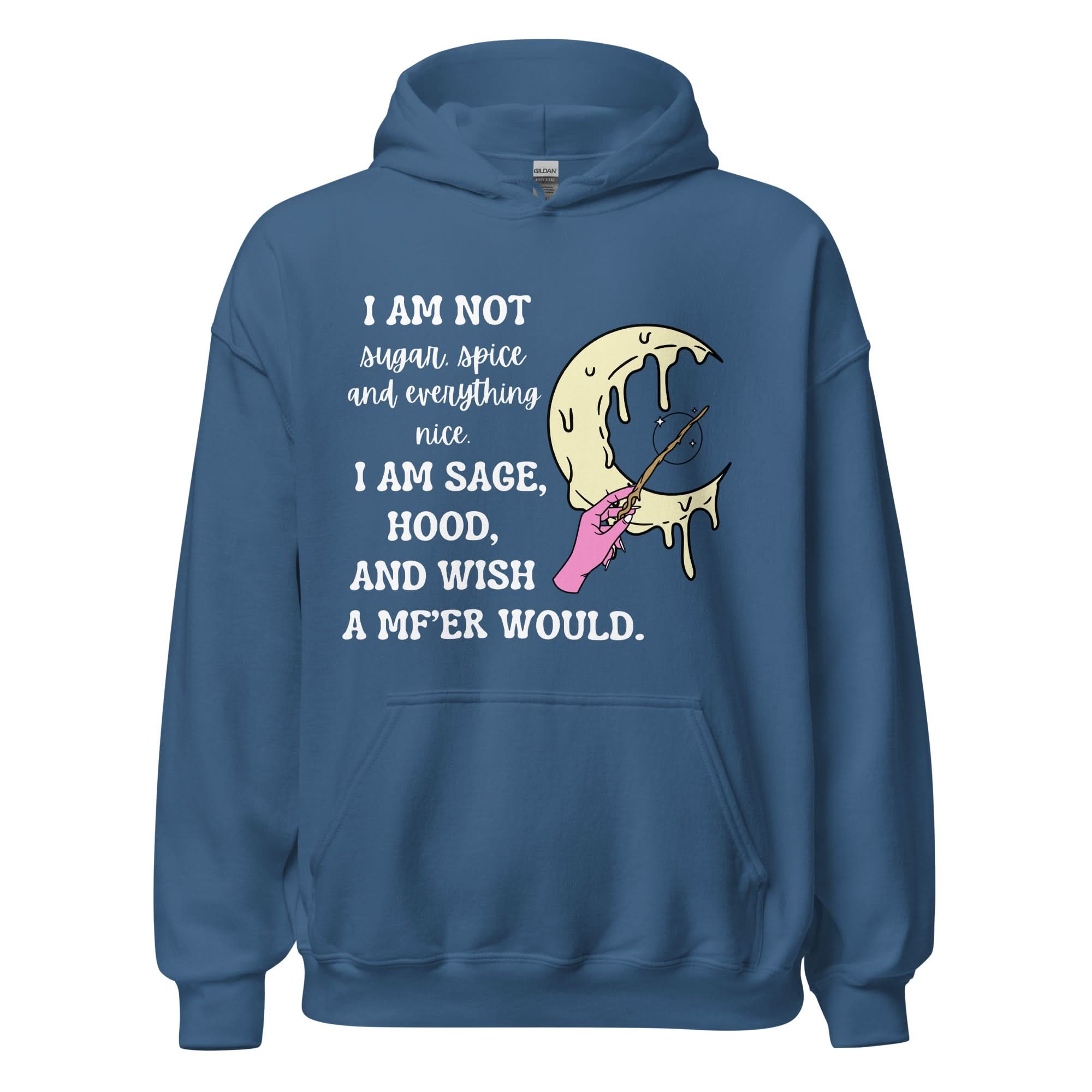 Sage and Hood Hoodie