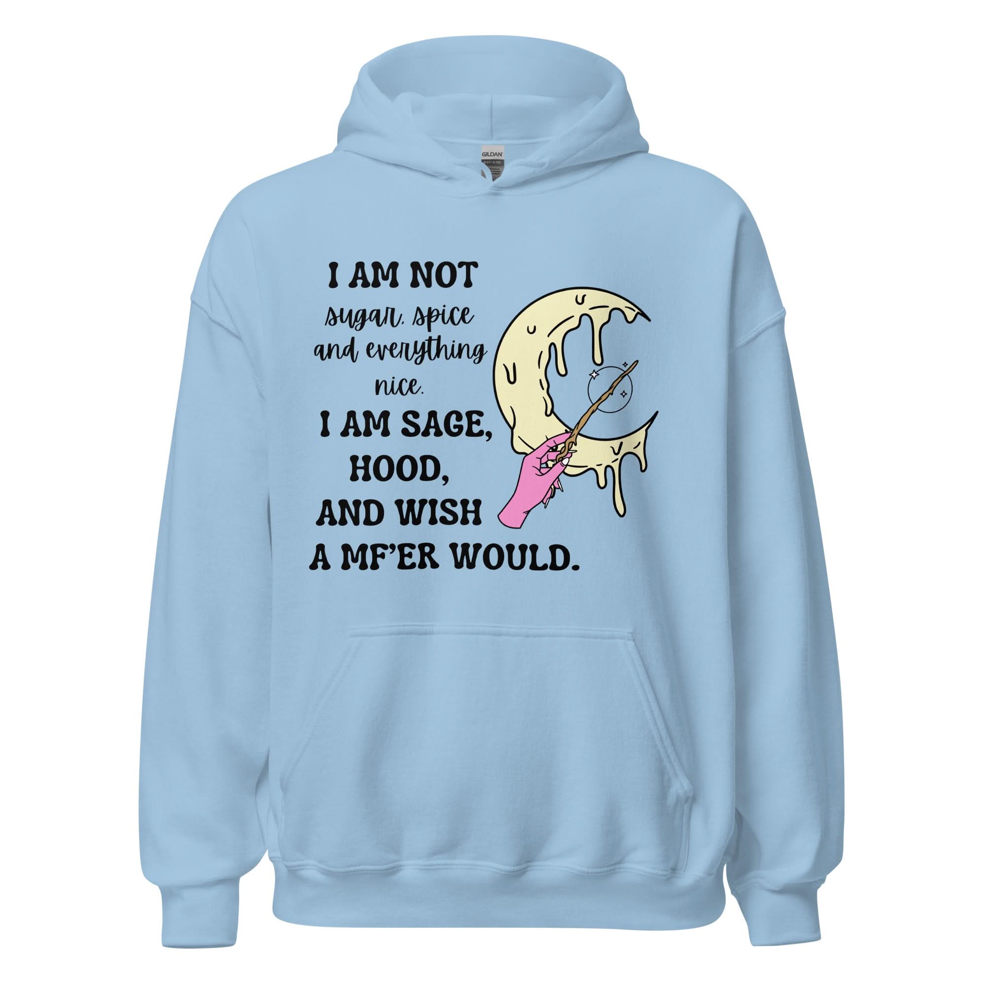 Sage and Hood Hoodie