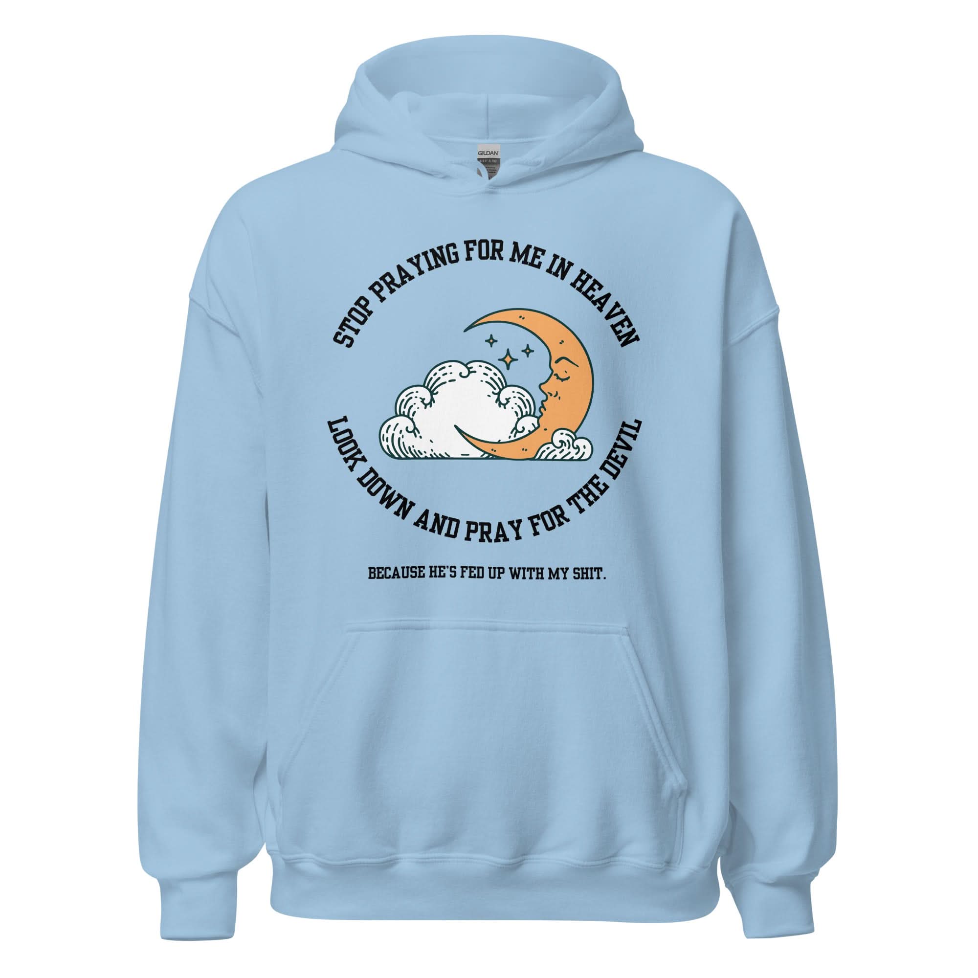 pray for the devil hoodie