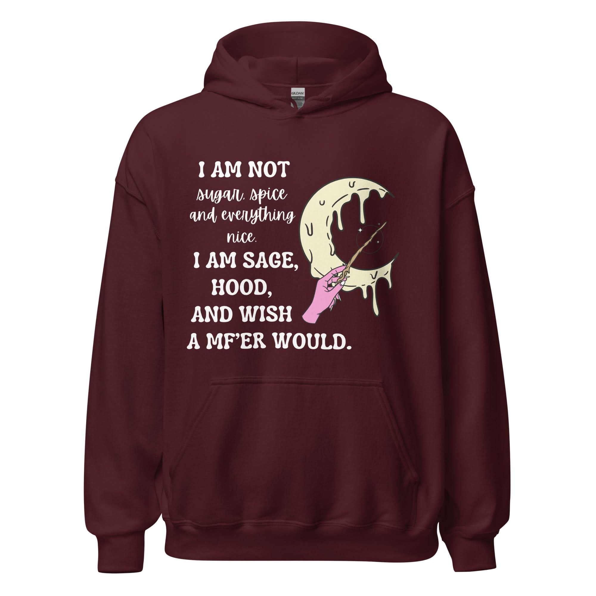 Sage and Hood Hoodie