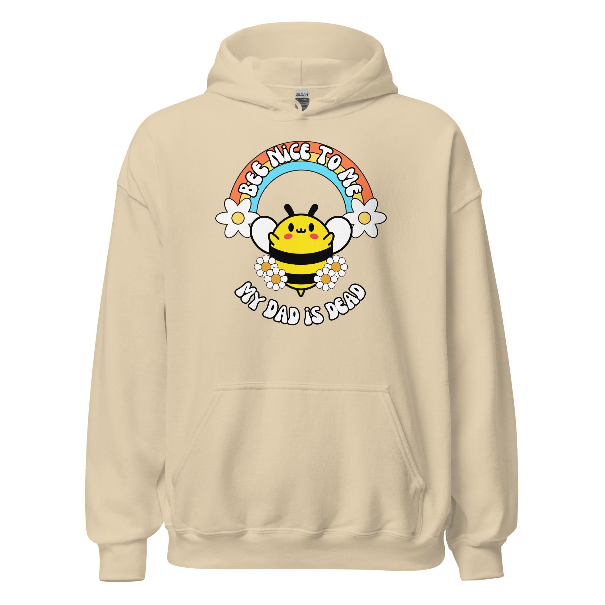 Bee Nice Dad Hoodie