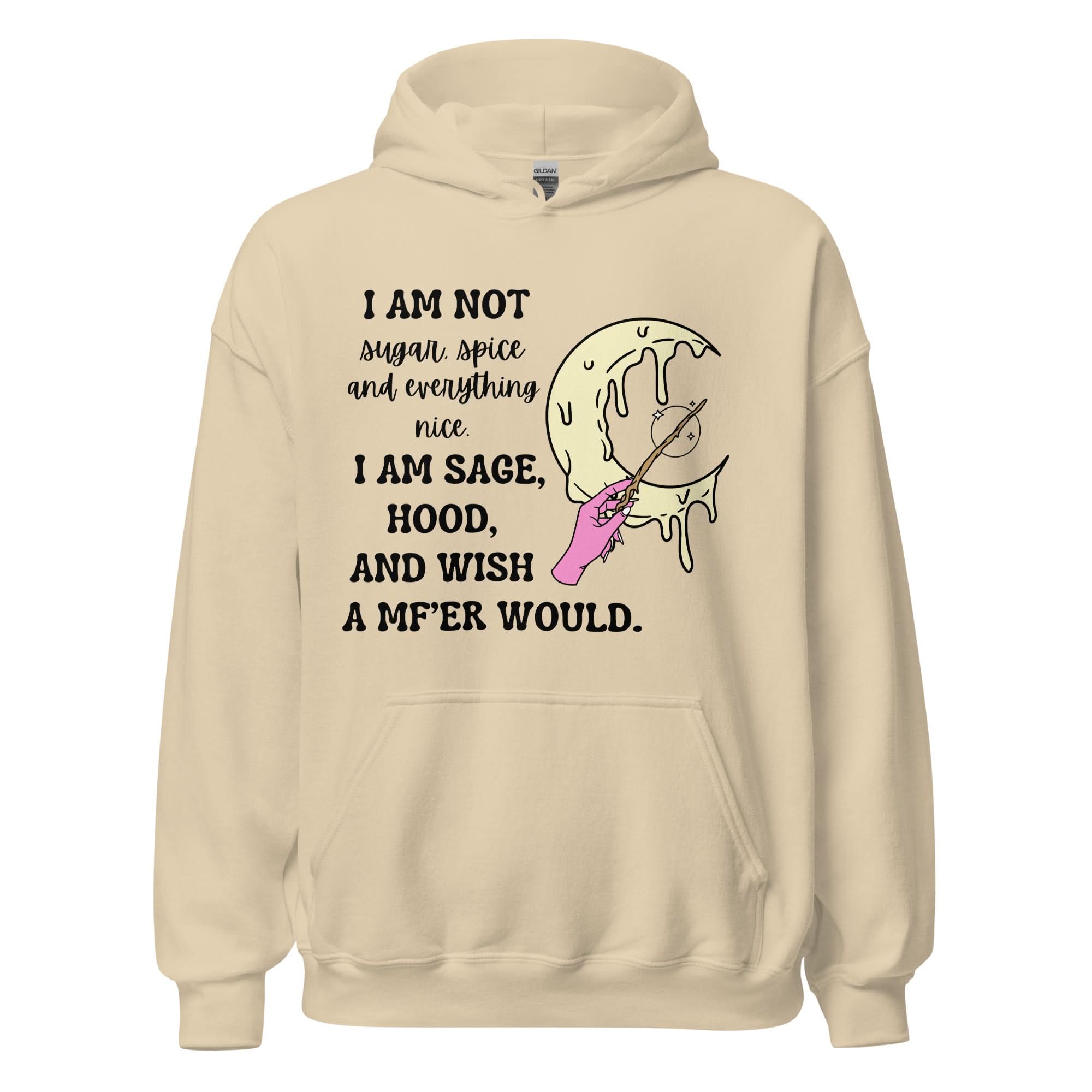 Sage and Hood Hoodie