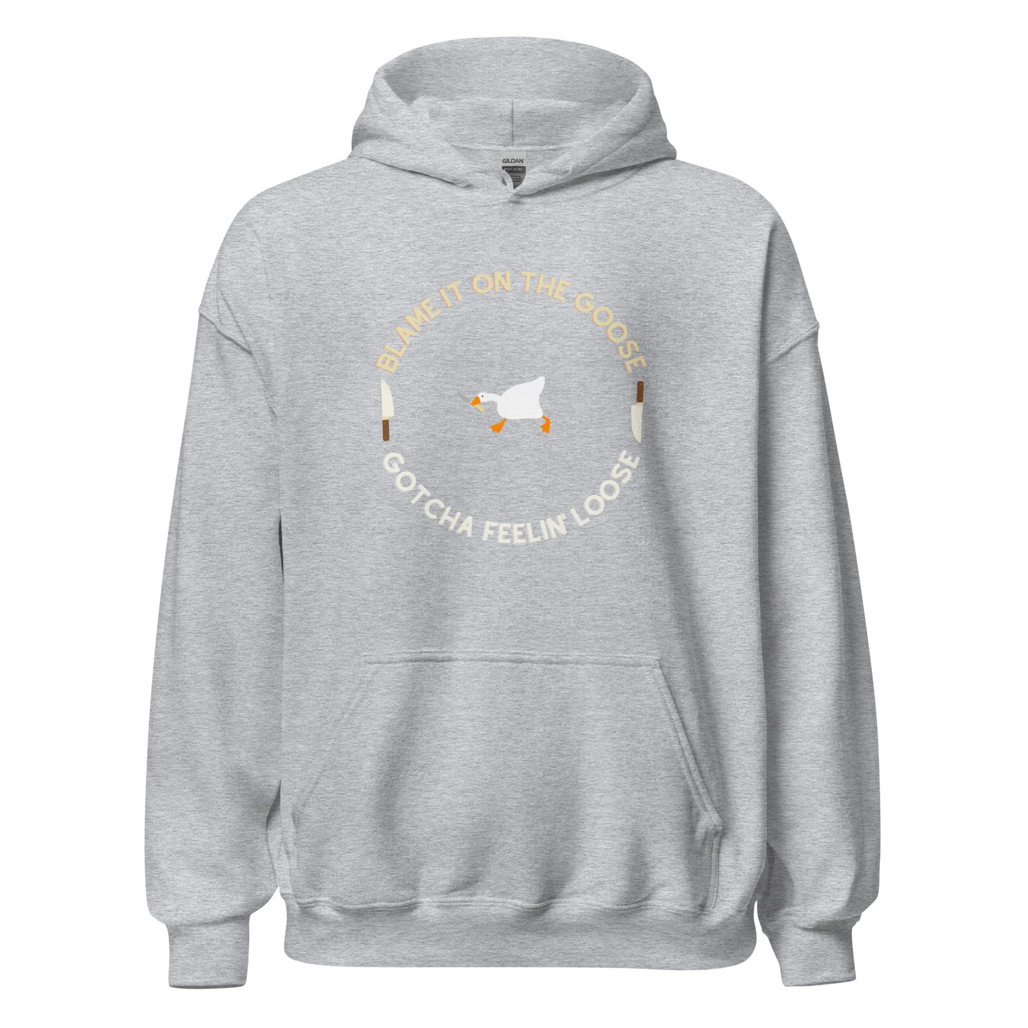 Silly Goose Hoodie Gray