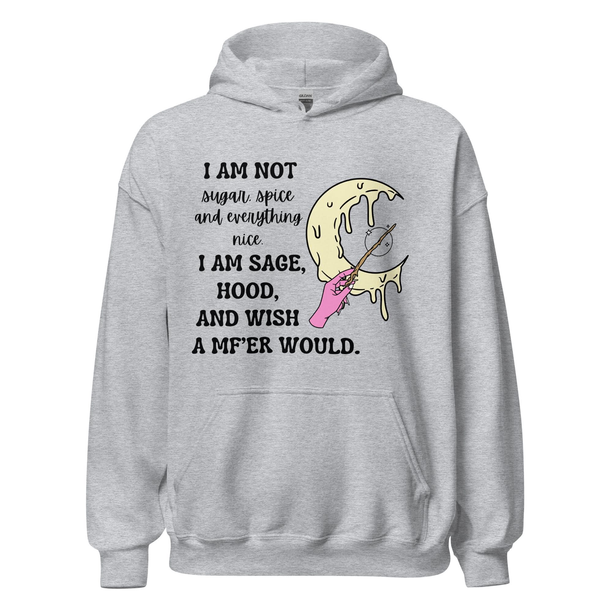 Sage and Hood Hoodie