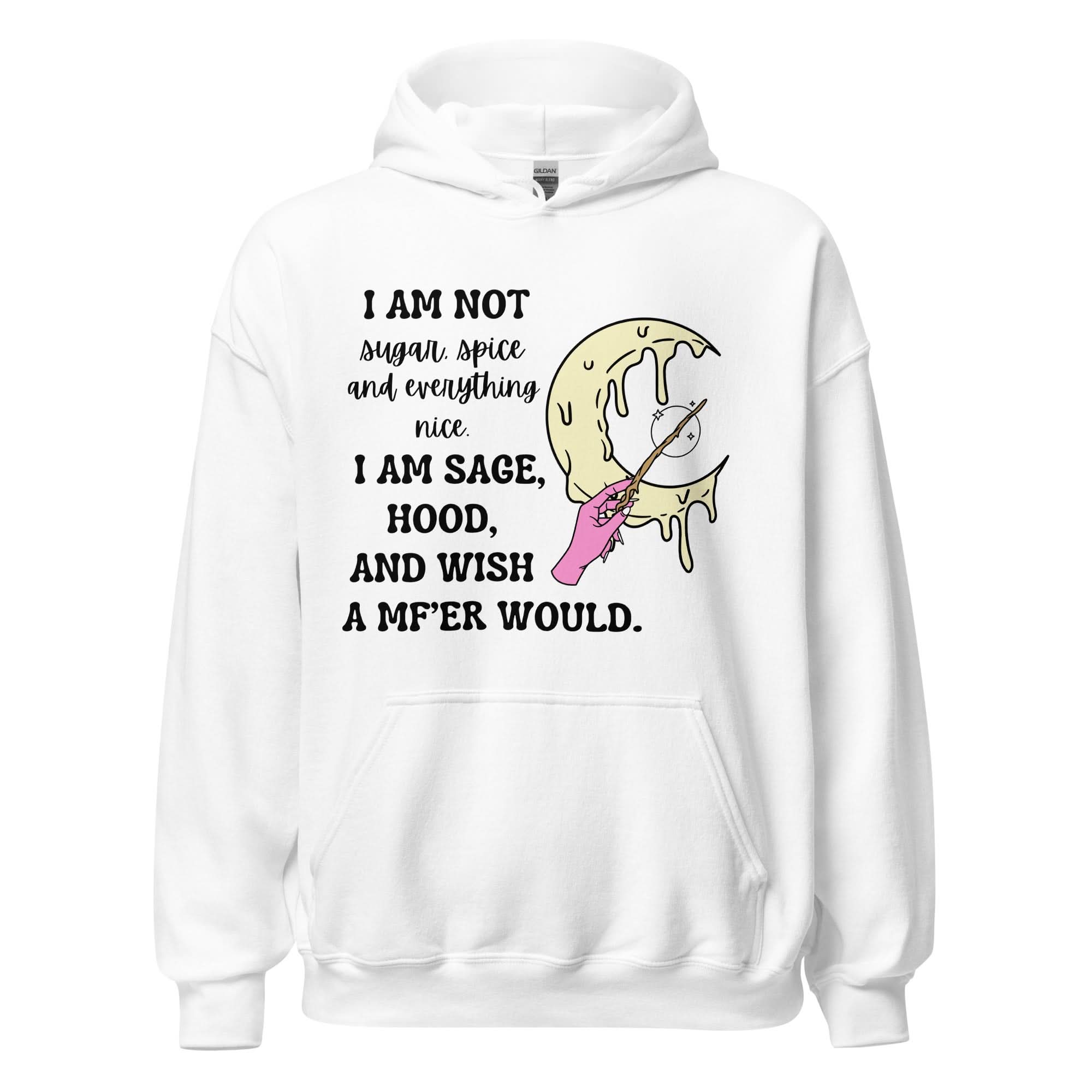 Sage and Hood Hoodie