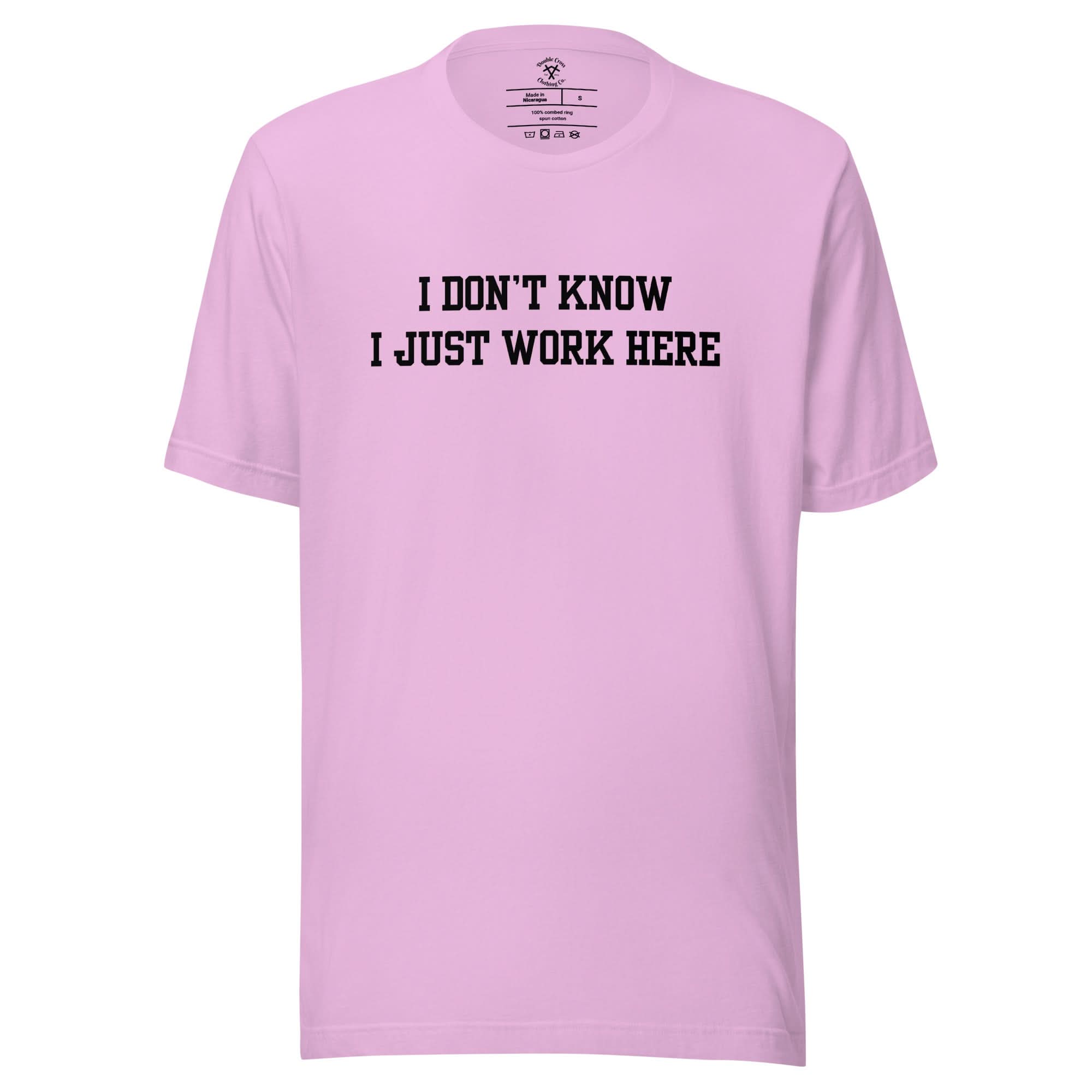 IDK T-shirt