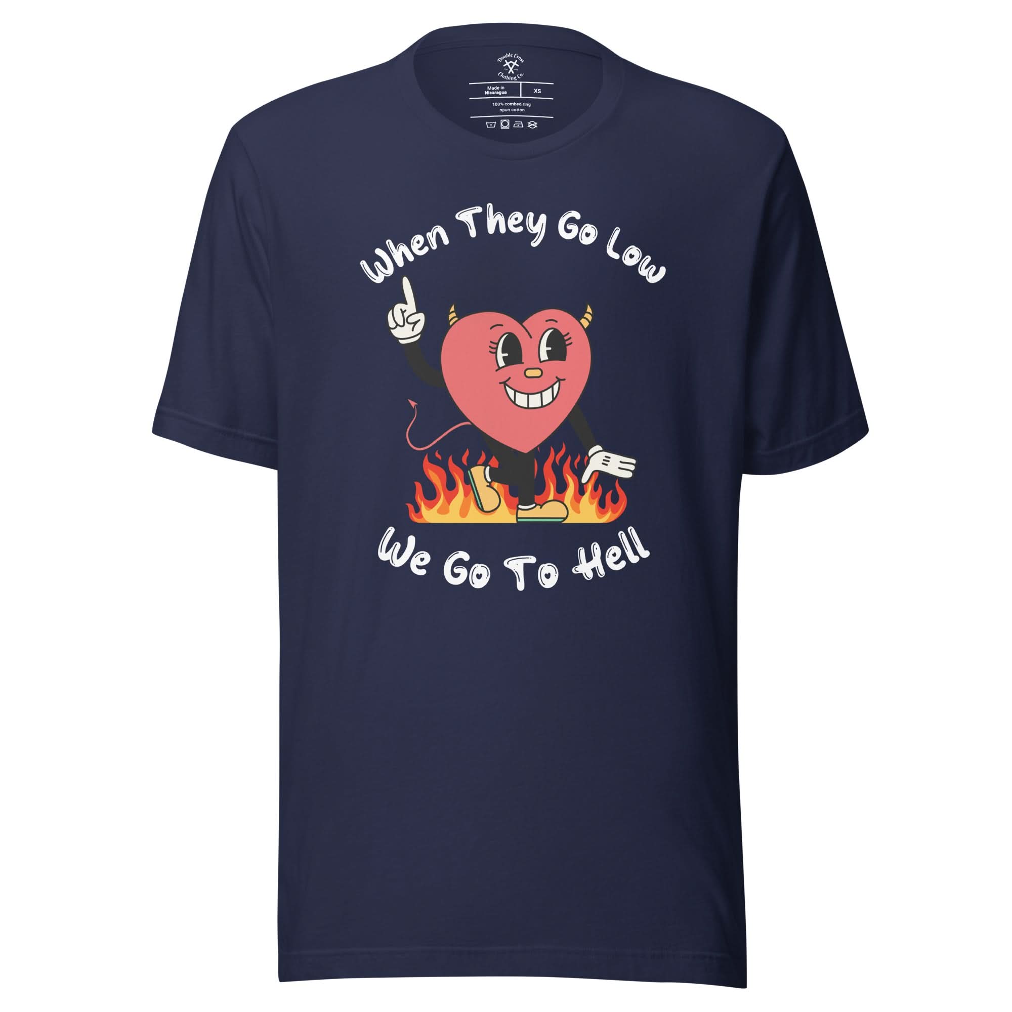 we go to hell t shirt