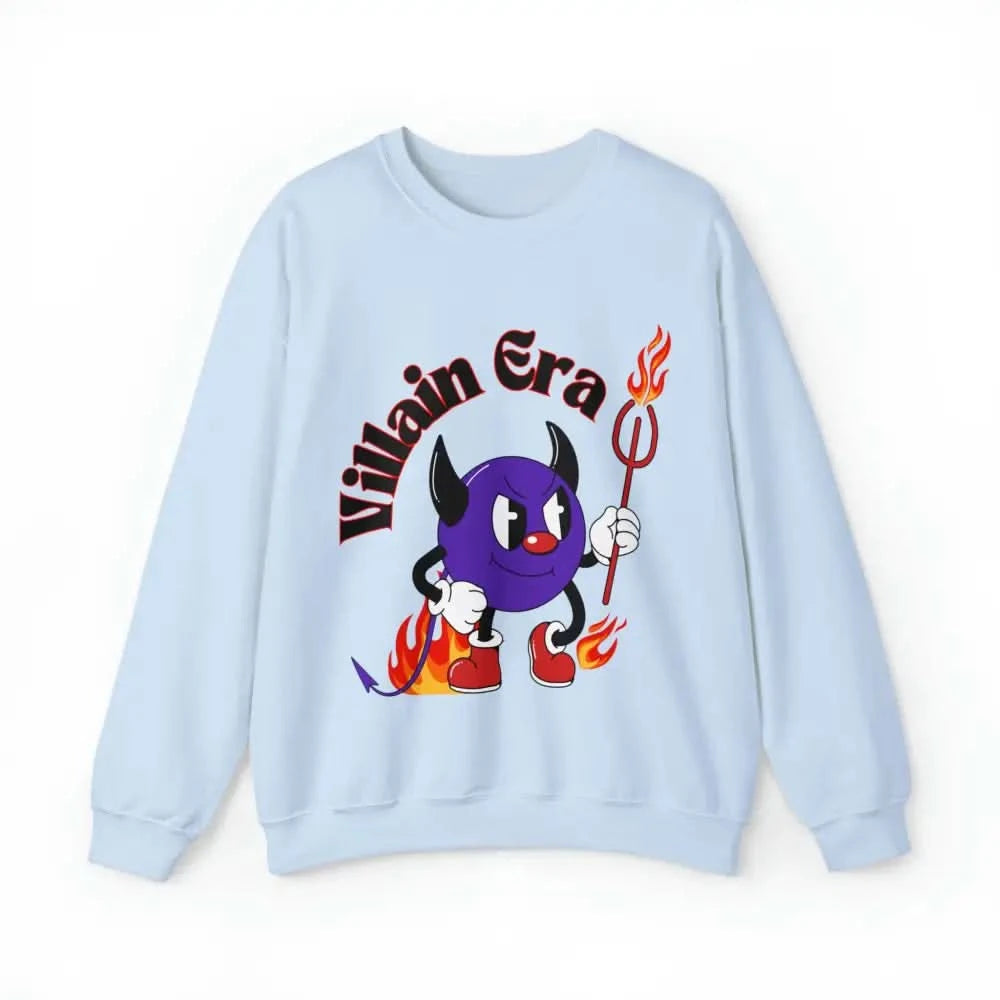 Villain Era Crewneck S / Light Blue Sweatshirt