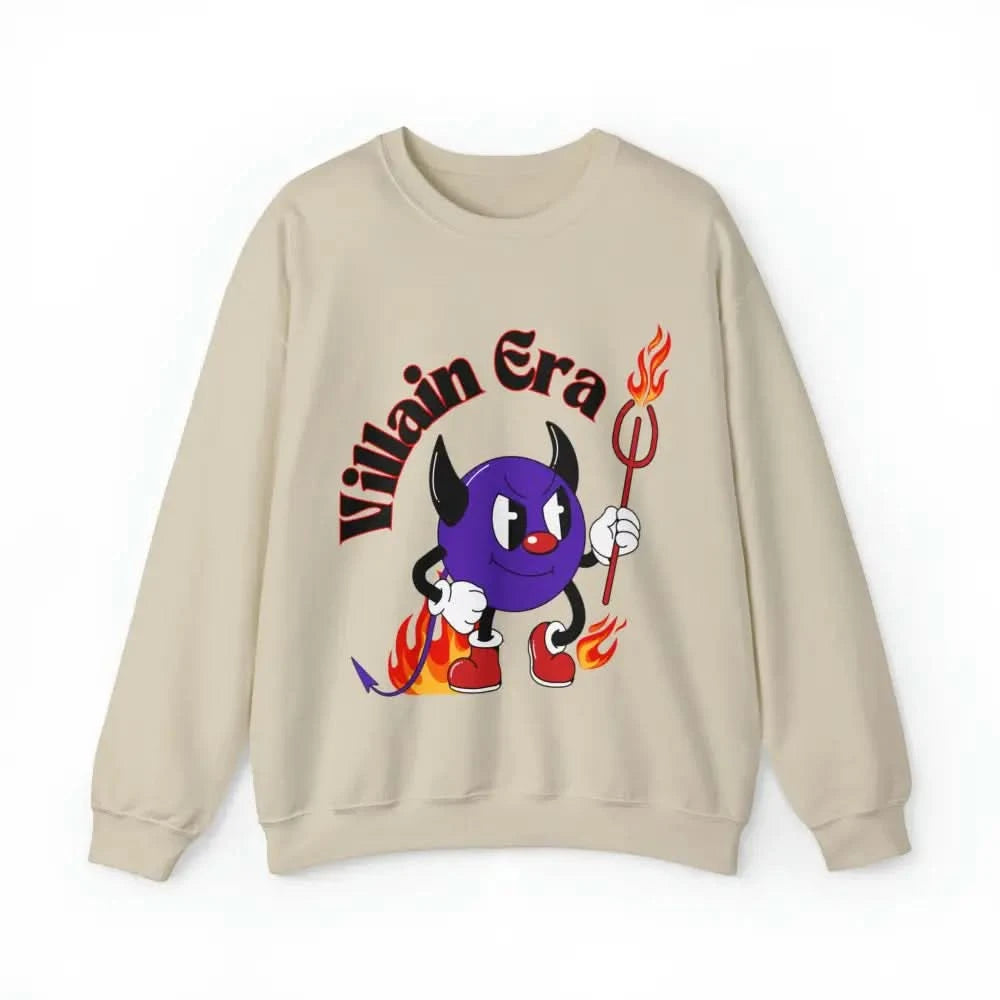 Villain Era Crewneck S / Sand Sweatshirt