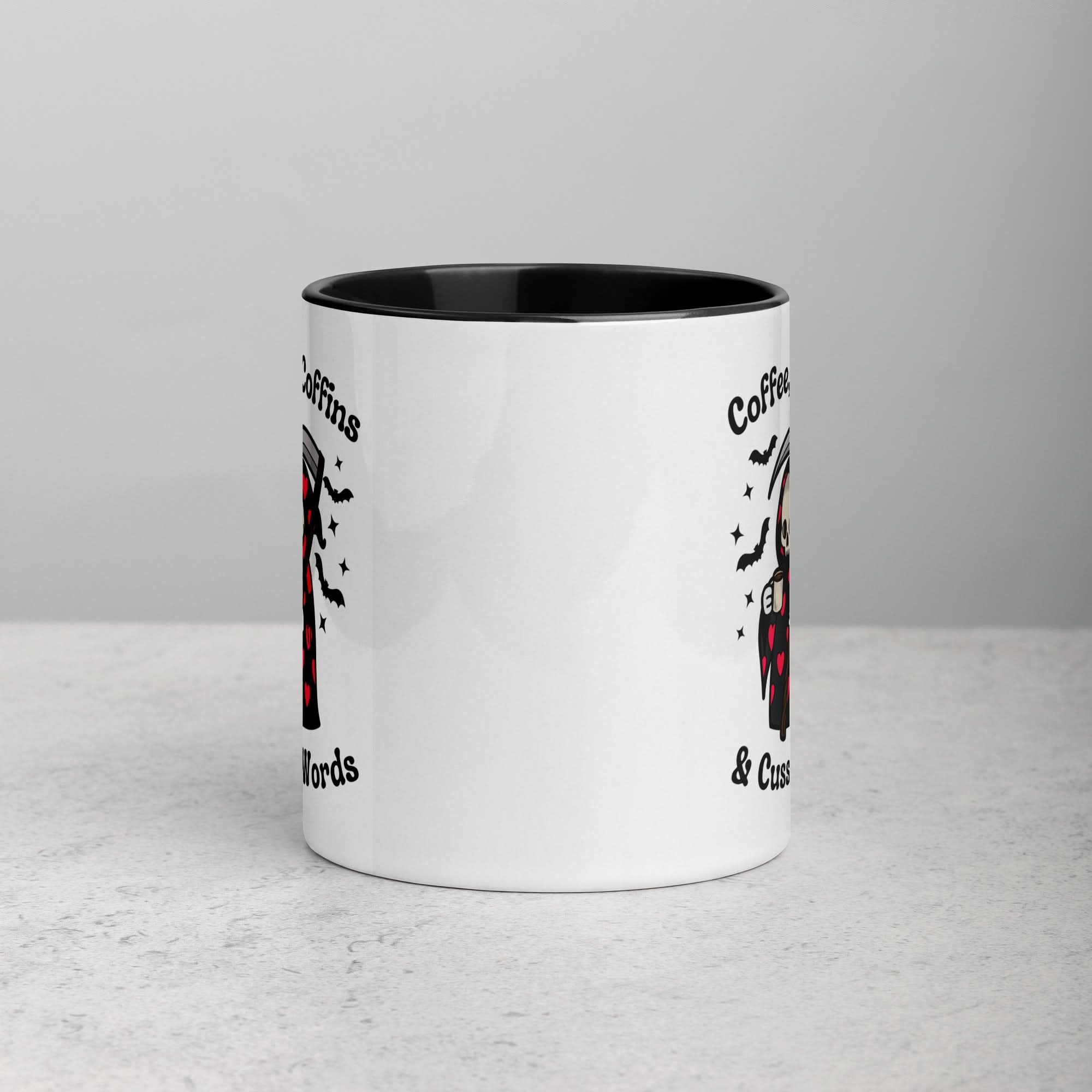 Coffee, Coffins, & Cuss Words Mug