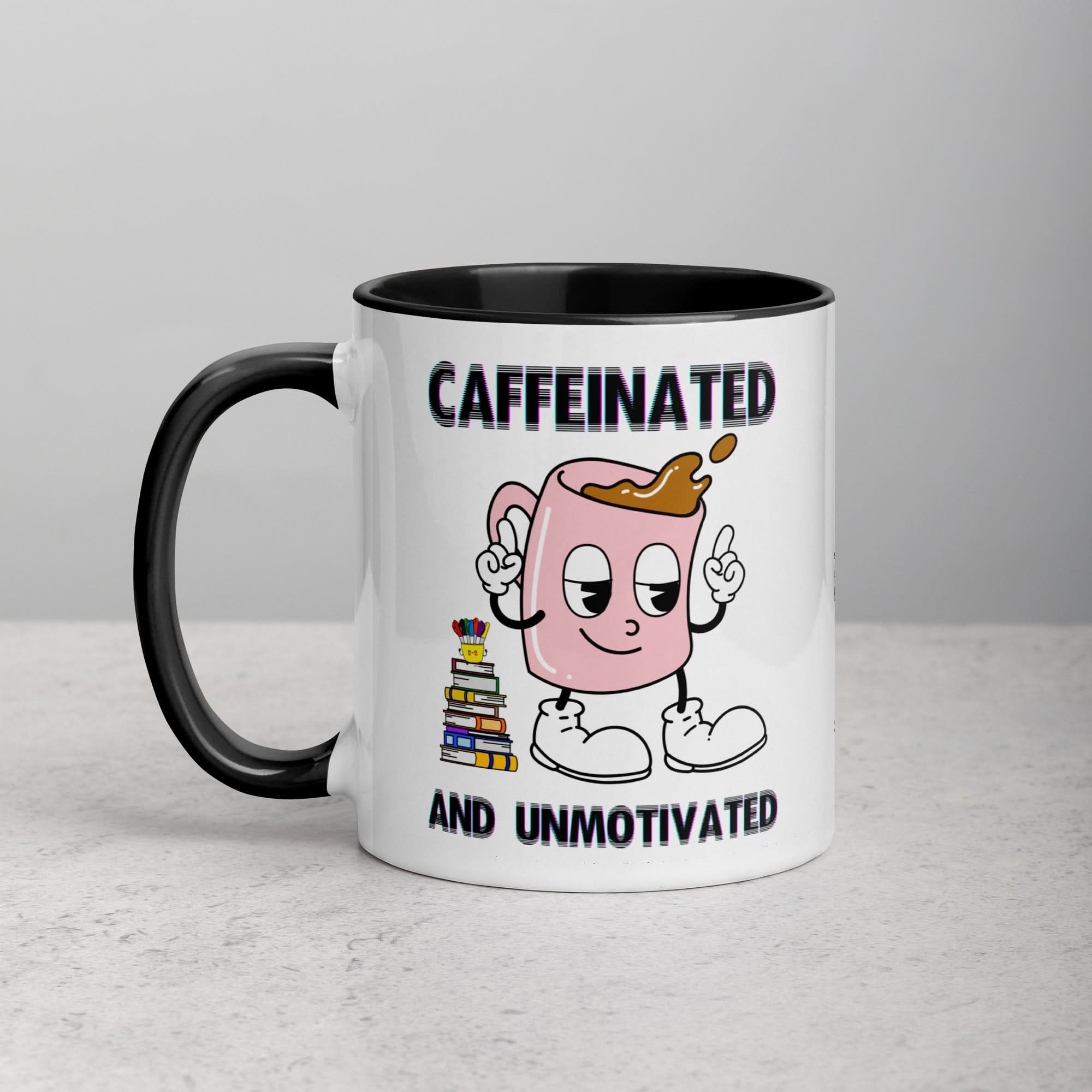 Caffeinated & Unmotivated Mug