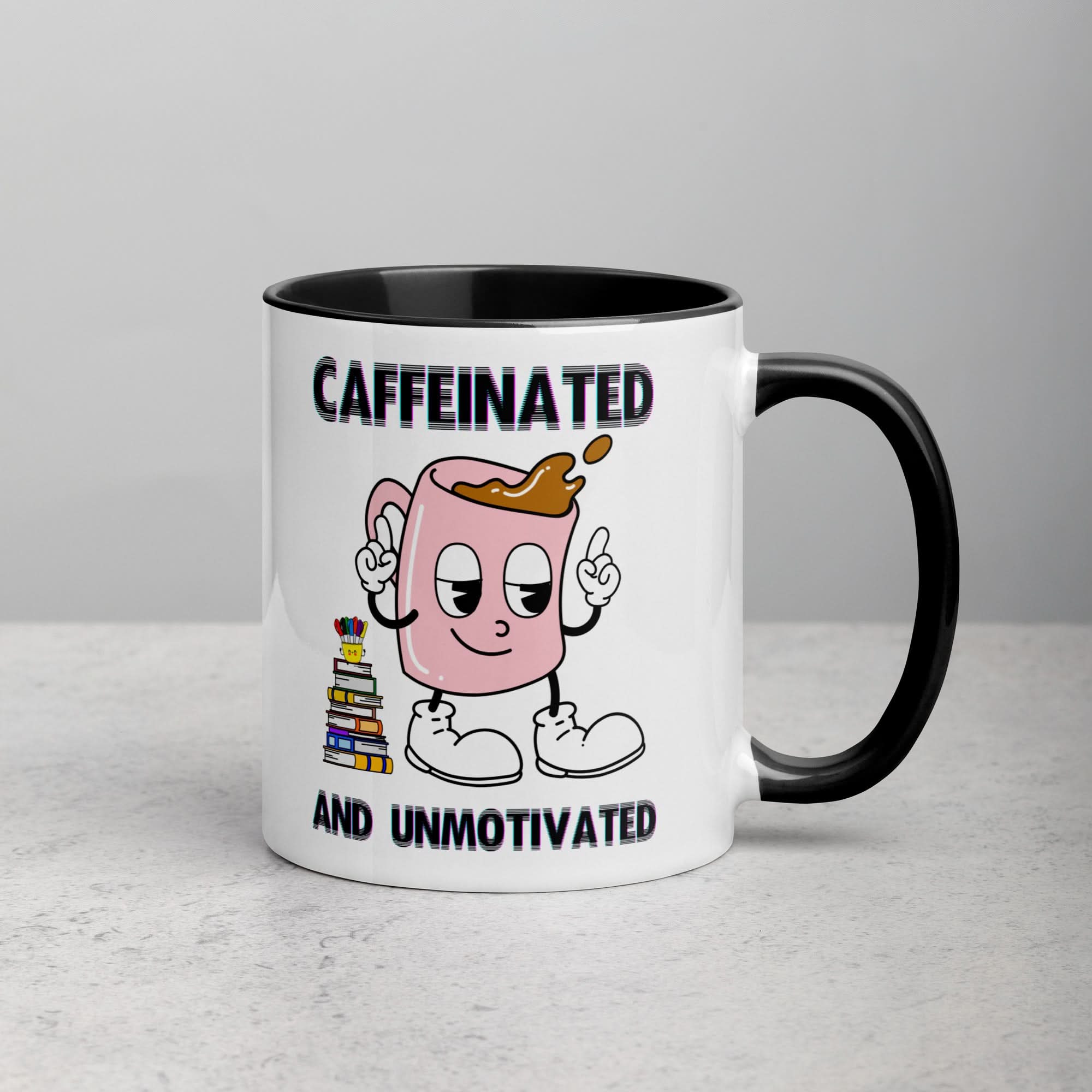 Caffeinated & Unmotivated Mug