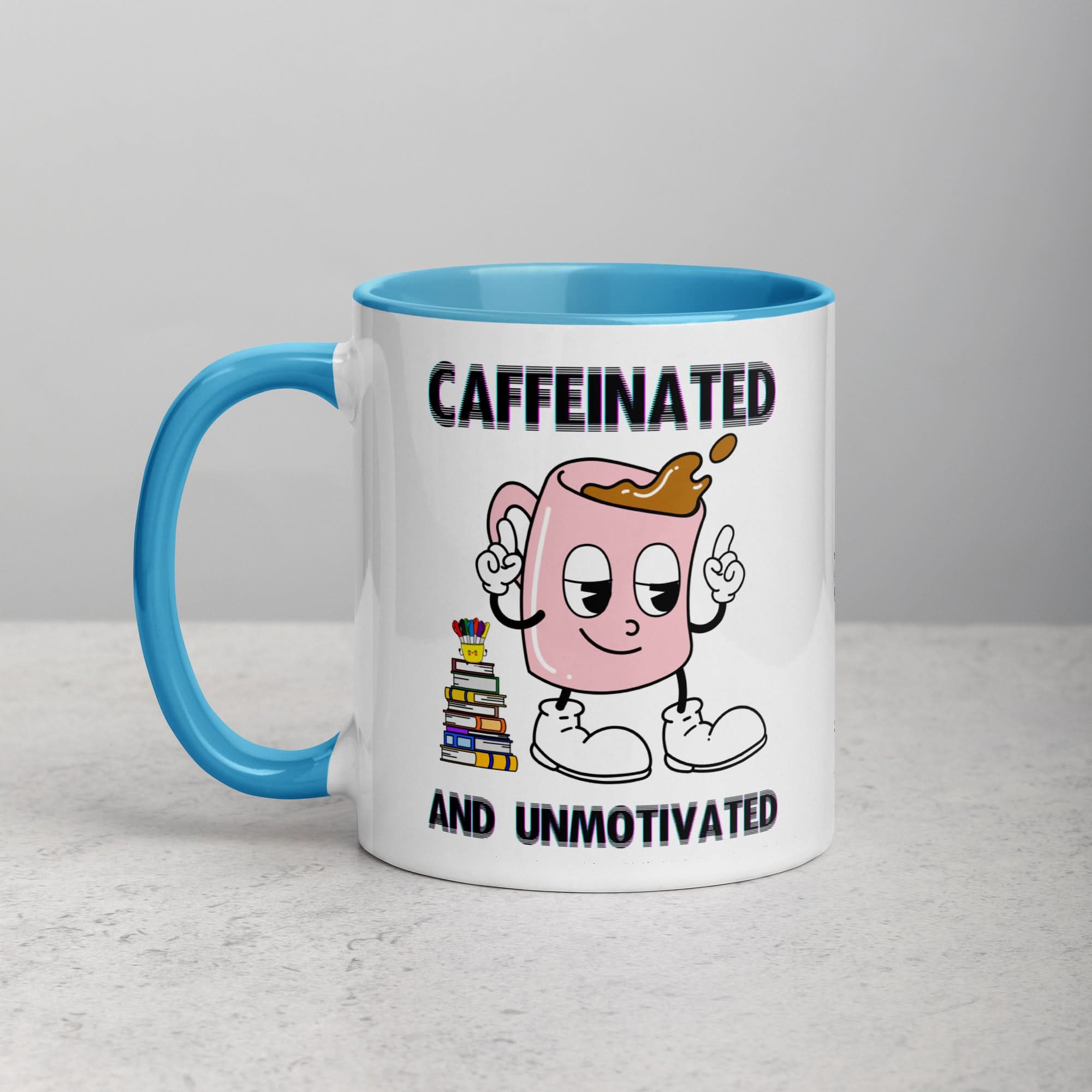 Caffeinated & Unmotivated Mug