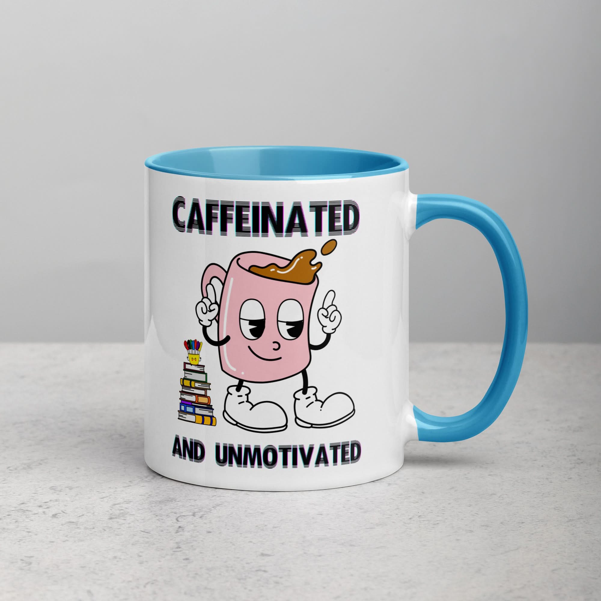Caffeinated & Unmotivated Mug