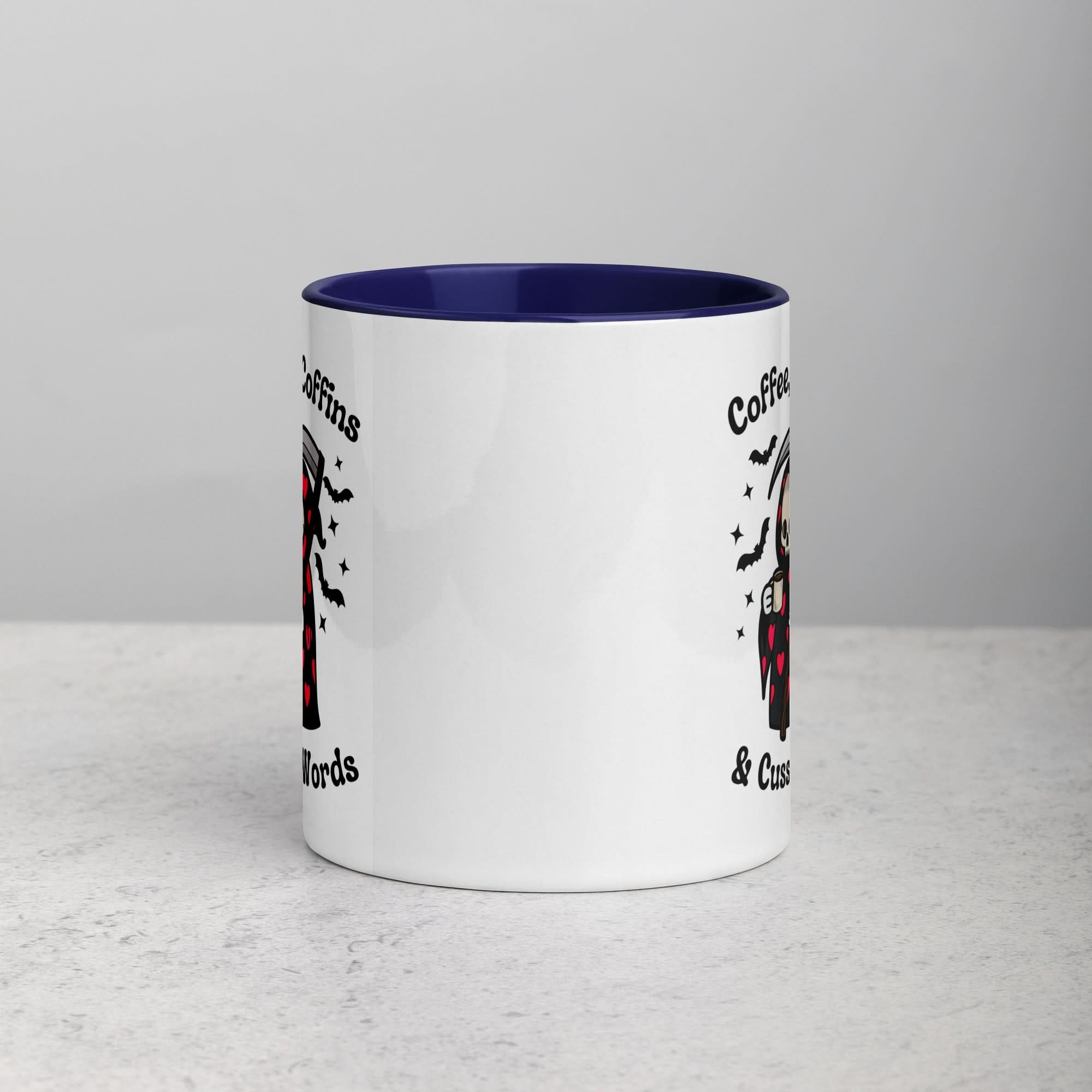 Coffee, Coffins, & Cuss Words Mug