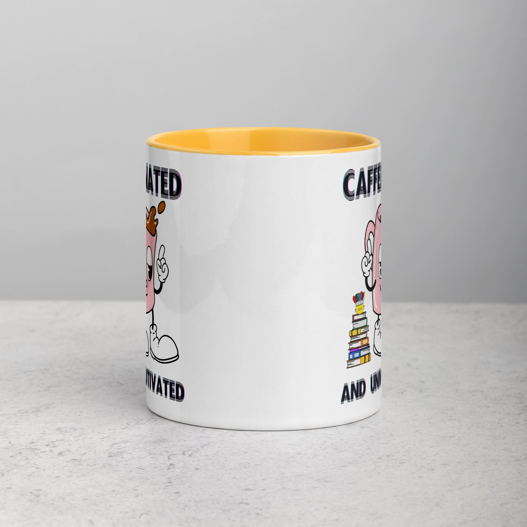Caffeinated & Unmotivated Mug
