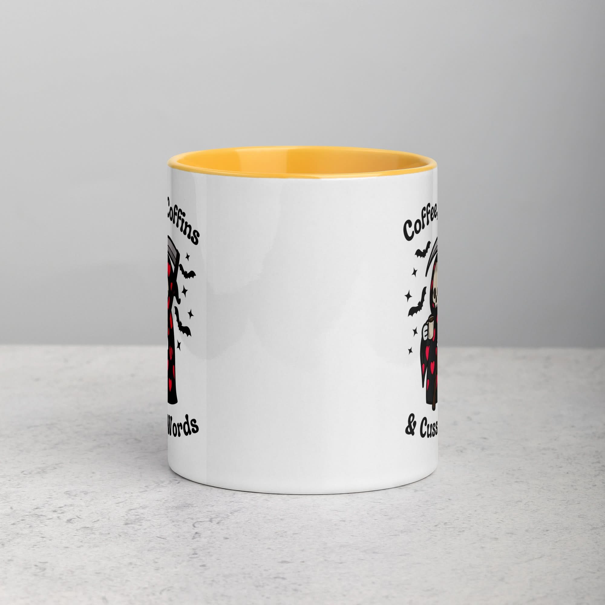 Coffee, Coffins, & Cuss Words Mug