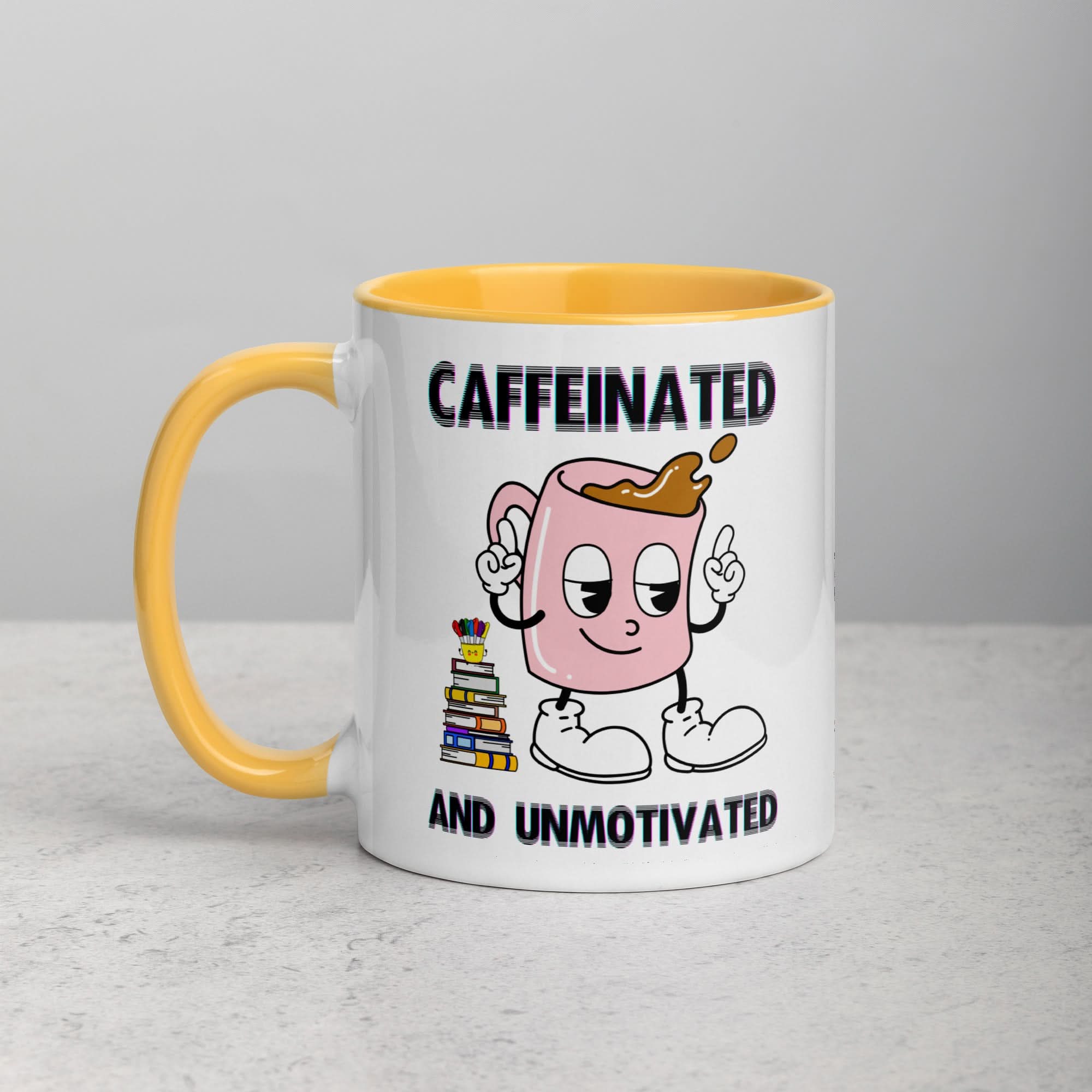 Caffeinated & Unmotivated Mug
