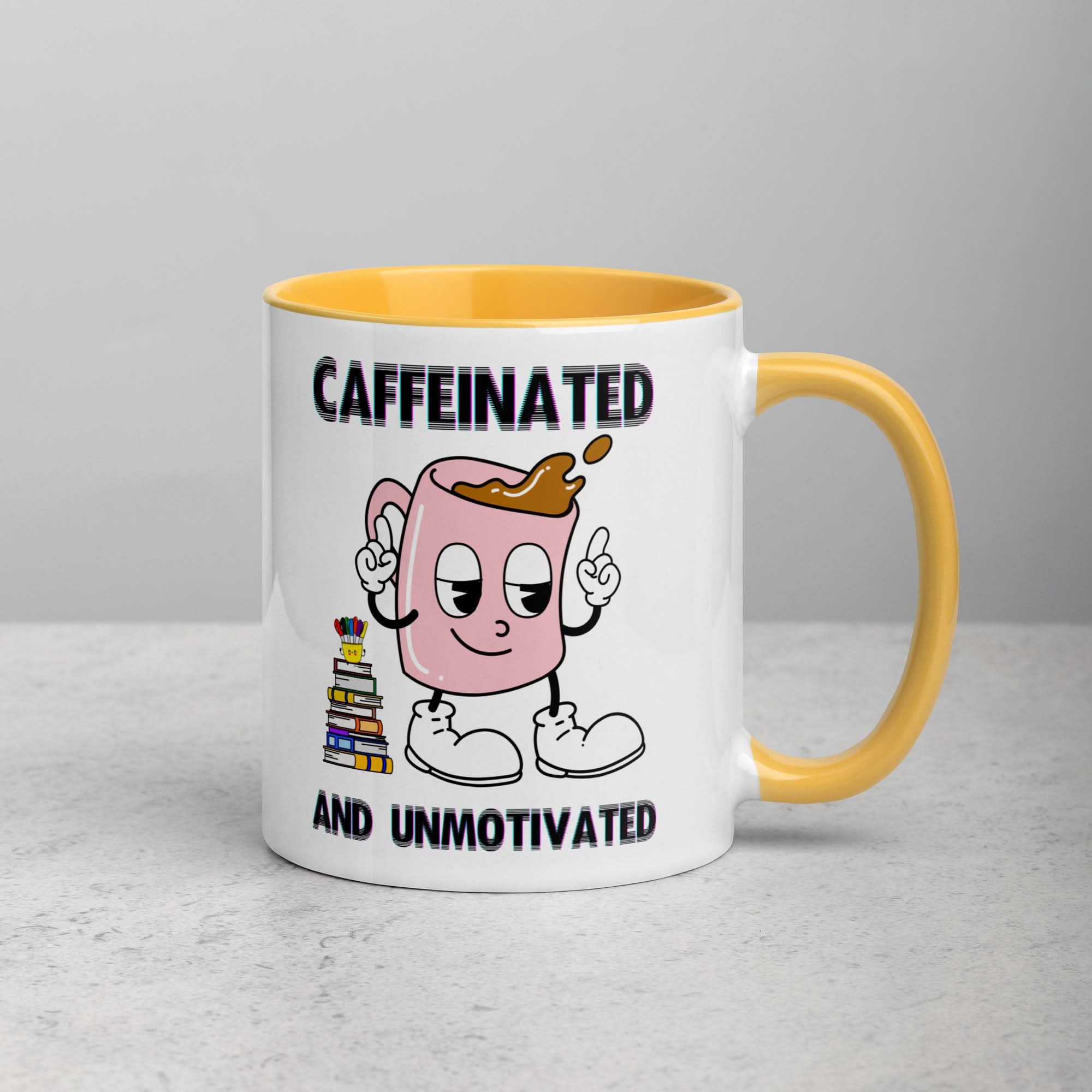Caffeinated & Unmotivated Mug