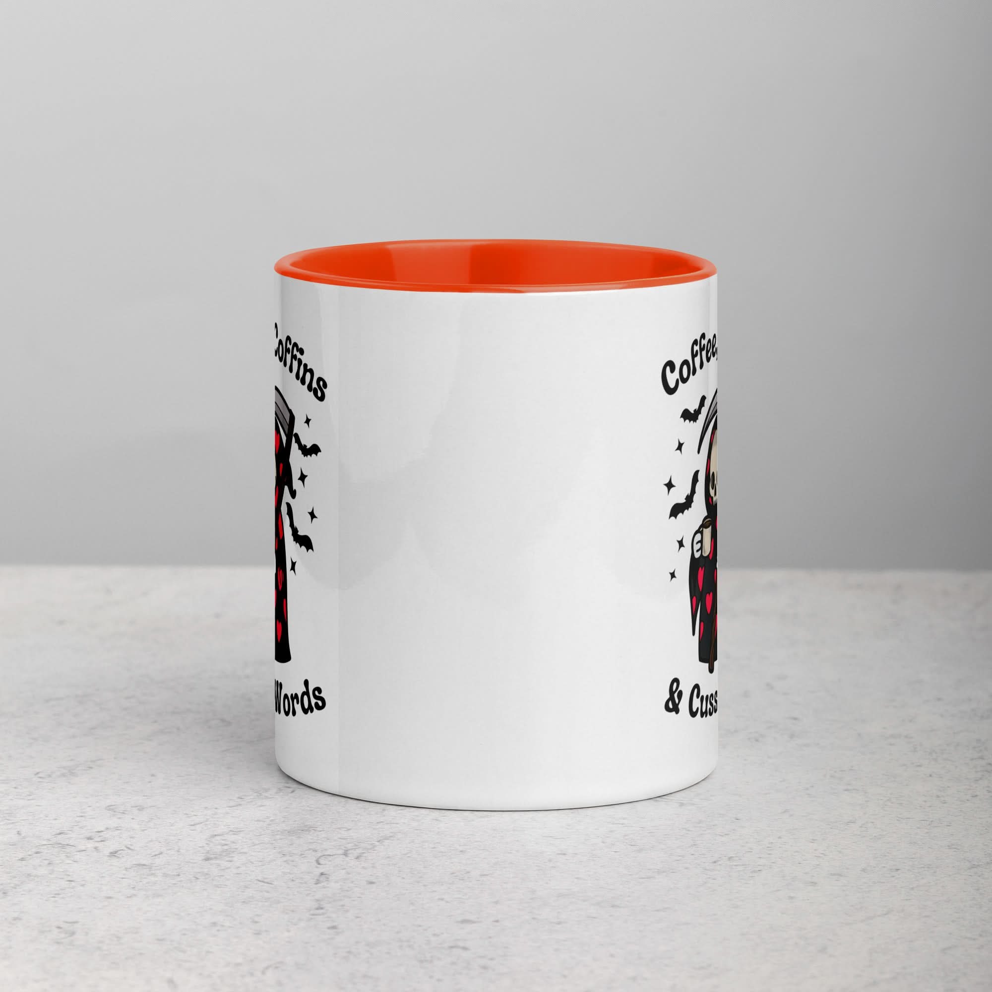 Coffee, Coffins, & Cuss Words Mug