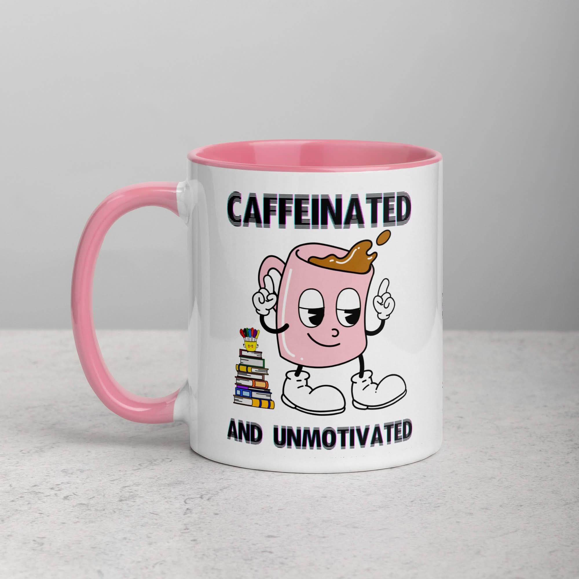 Caffeinated & Unmotivated Mug