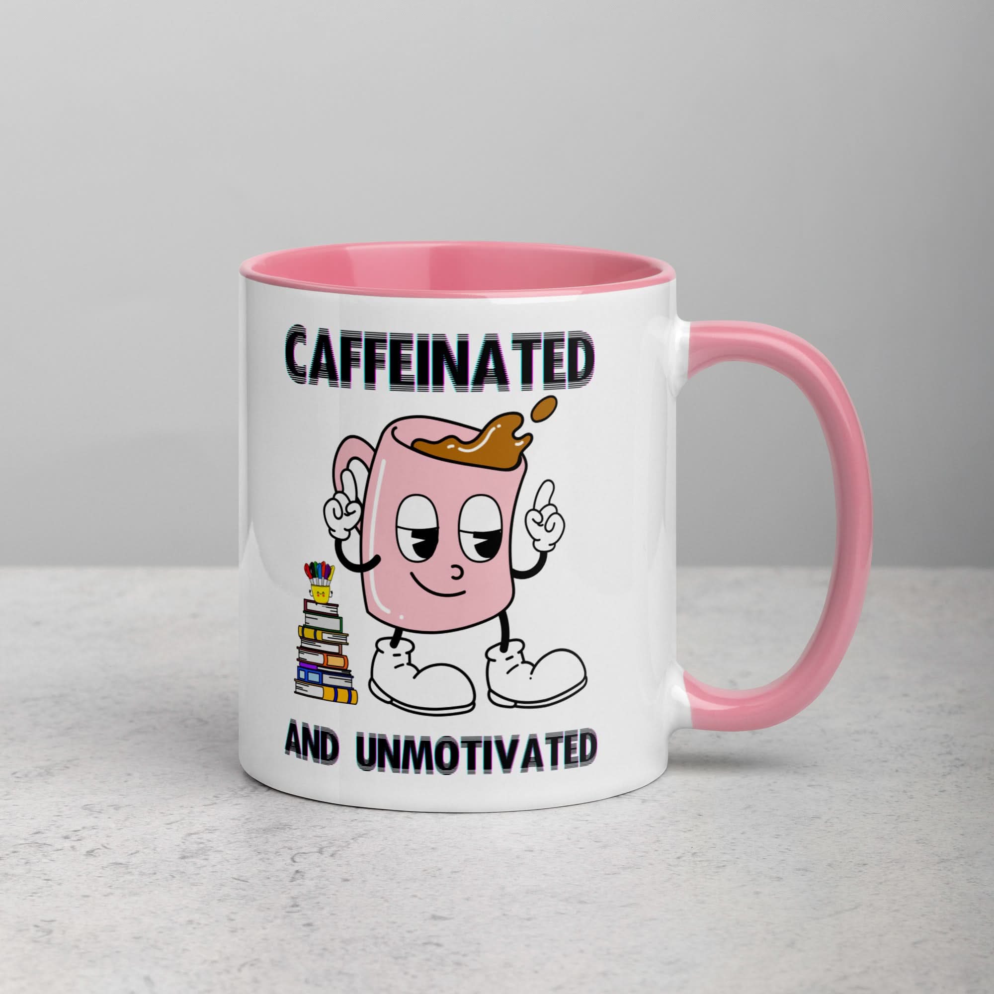 Caffeinated & Unmotivated Mug