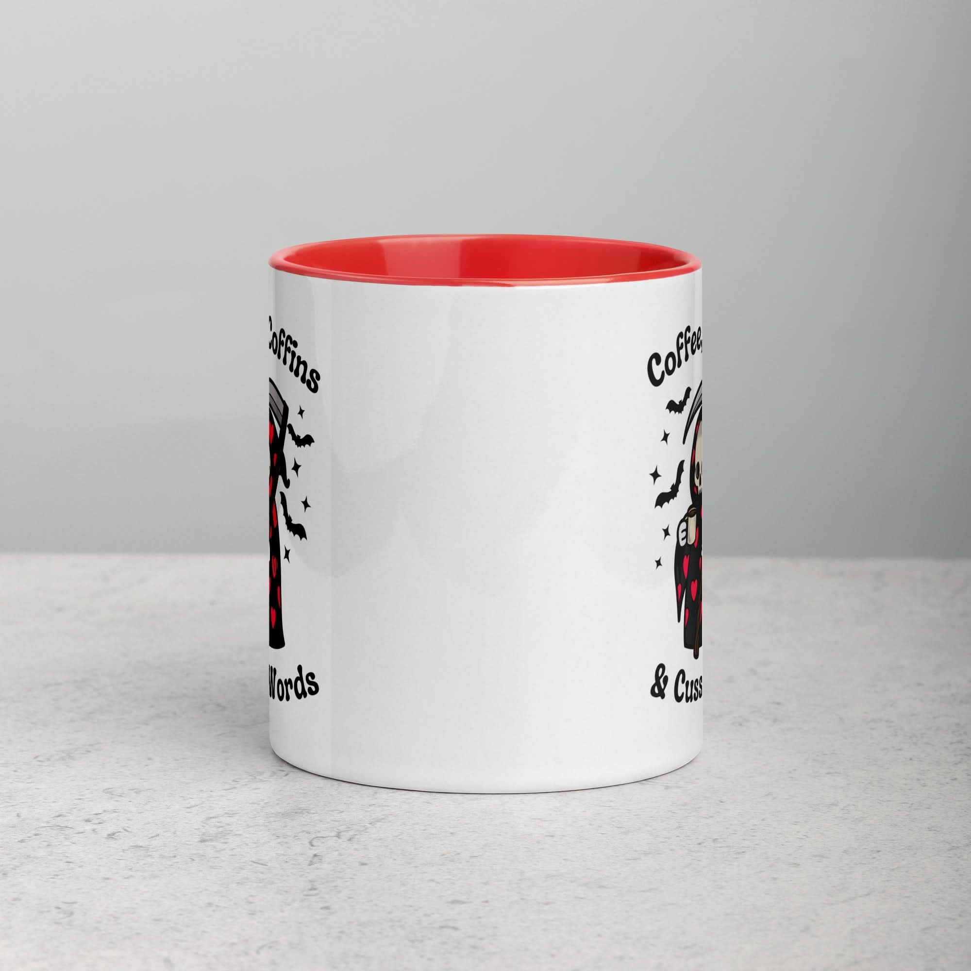 Coffee, Coffins, & Cuss Words Mug