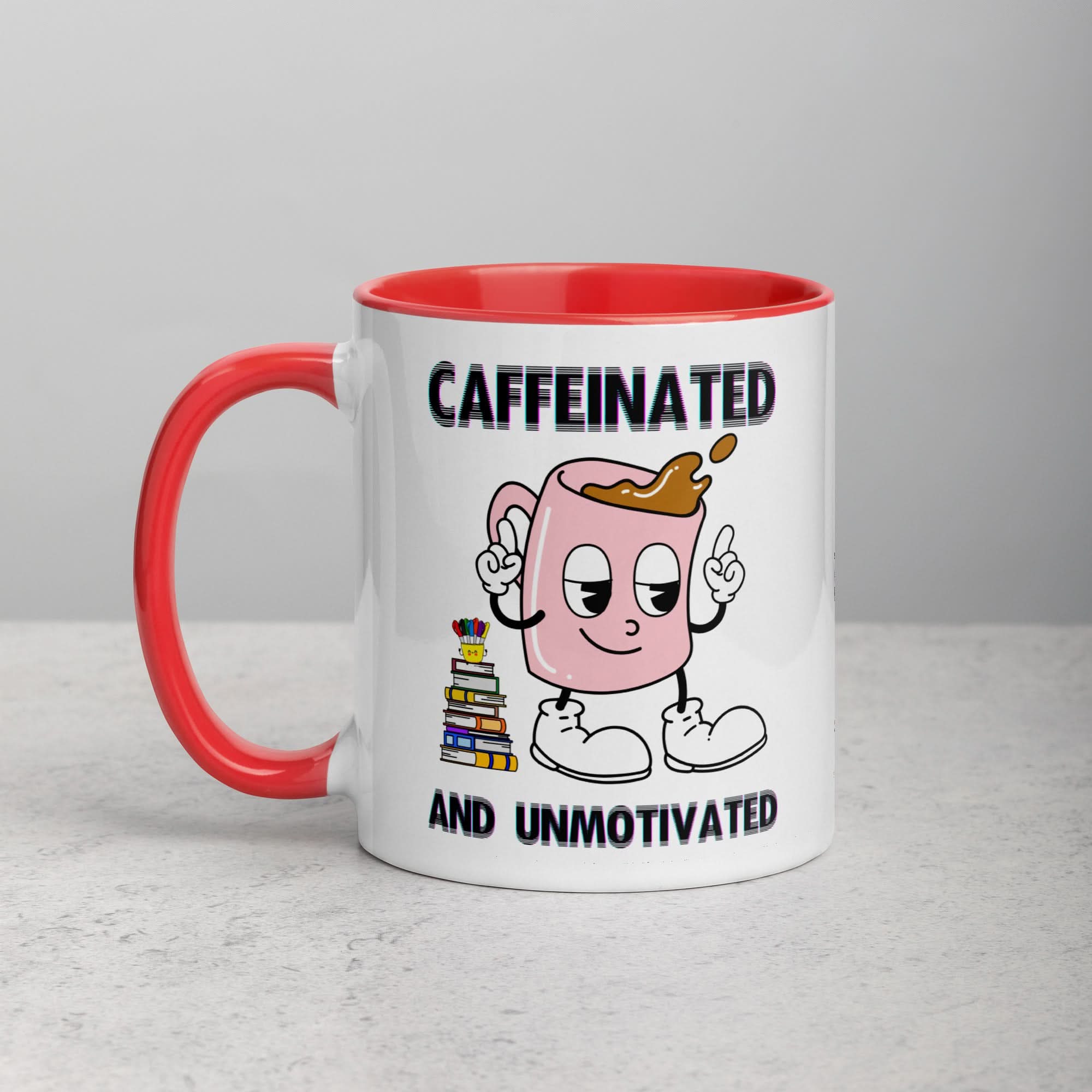 Caffeinated & Unmotivated Mug