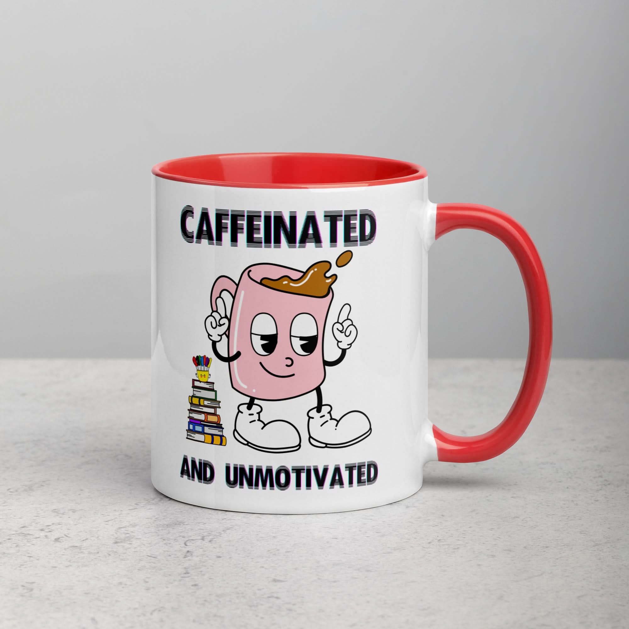 Caffeinated & Unmotivated Mug