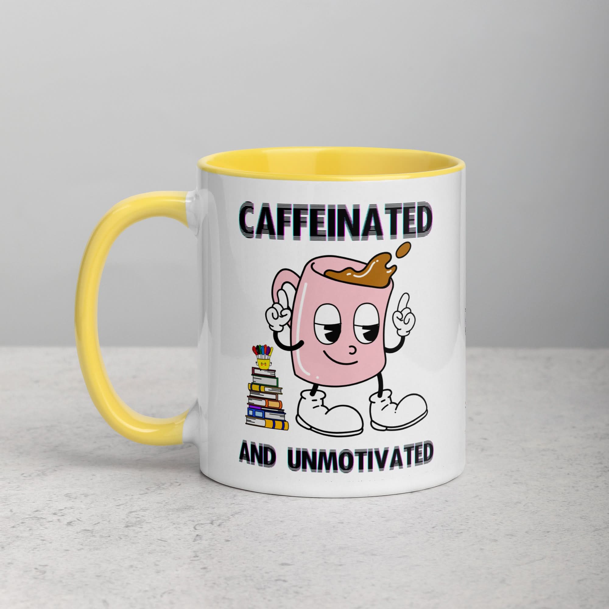 Caffeinated & Unmotivated Mug