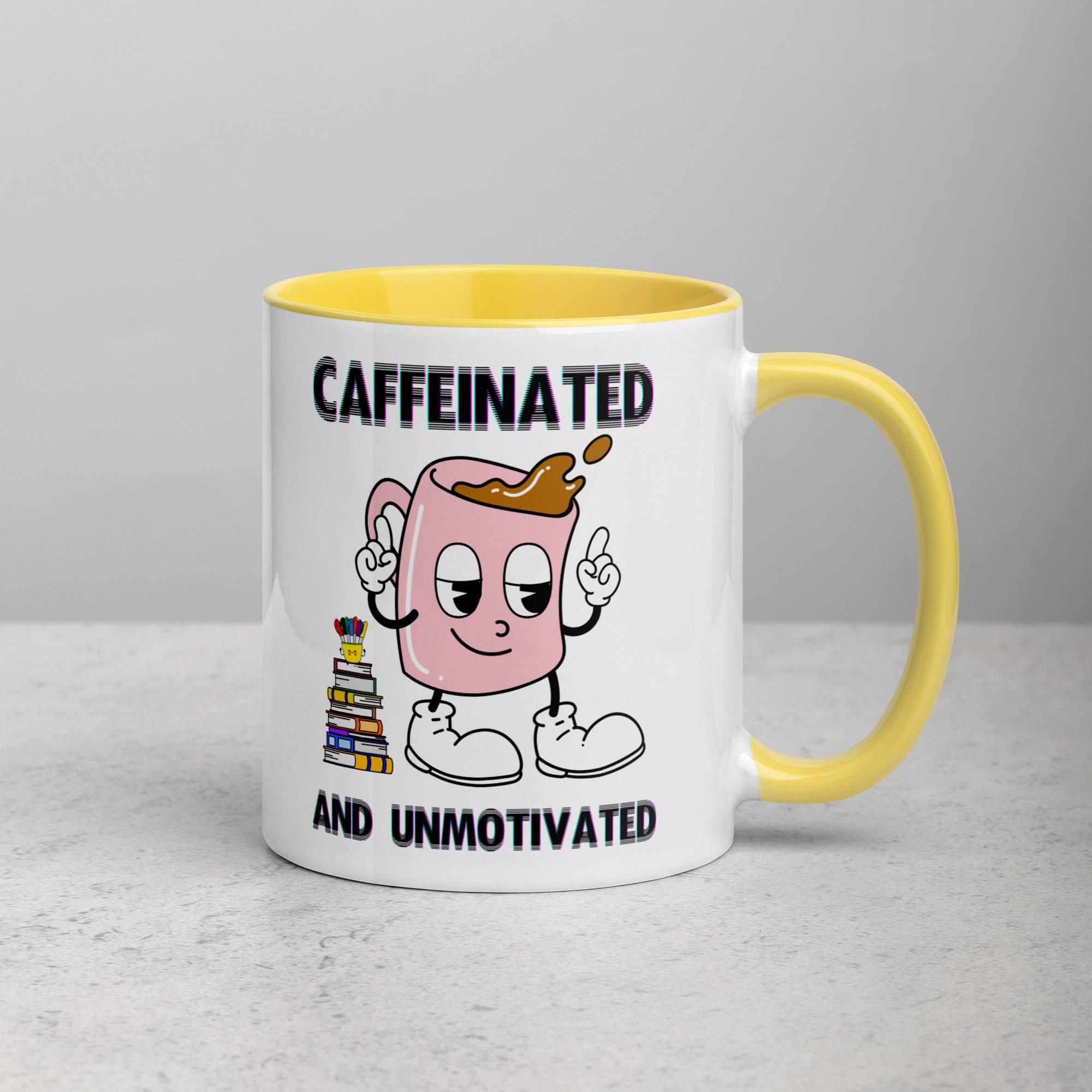 Caffeinated & Unmotivated Mug