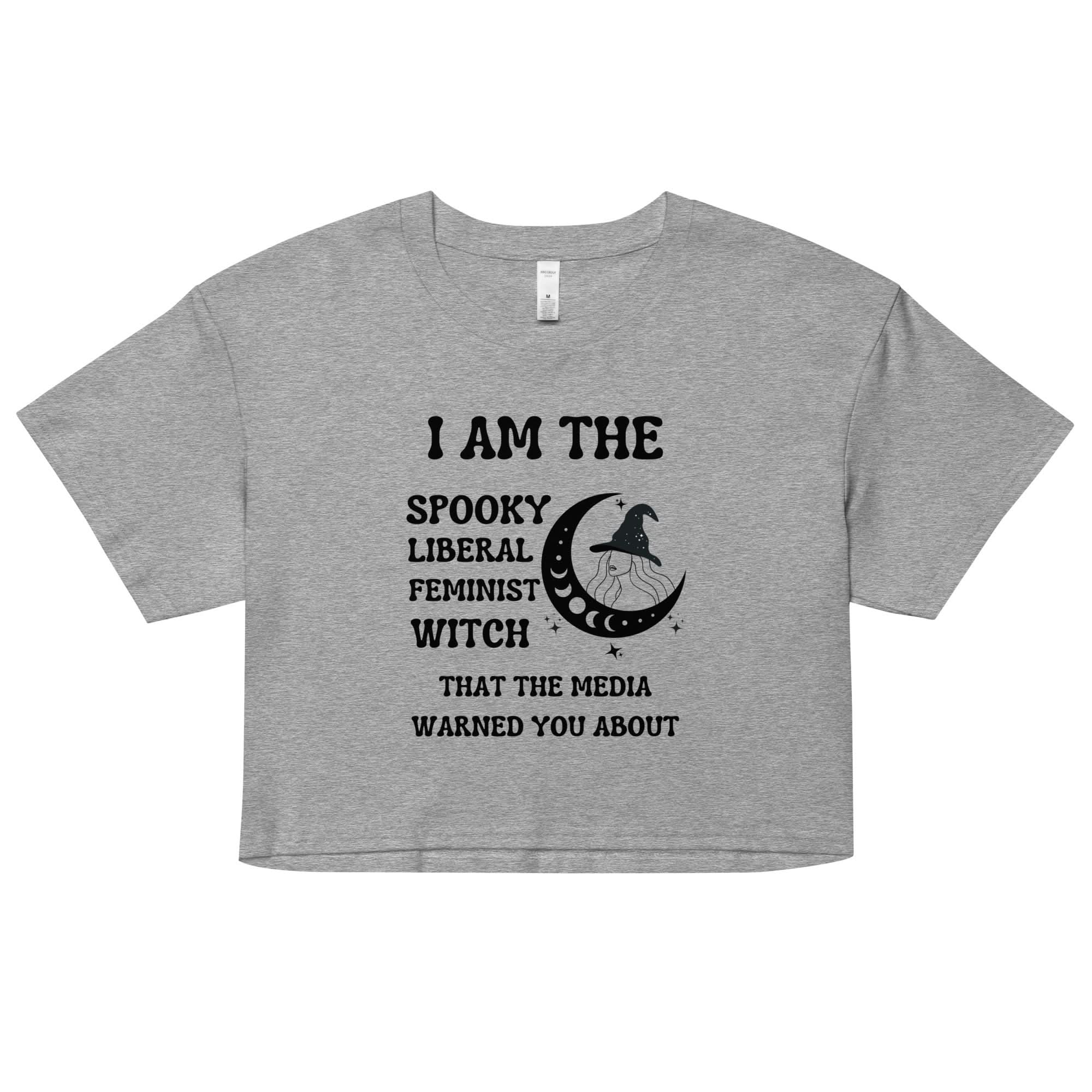 Liberal Witch Crop Top