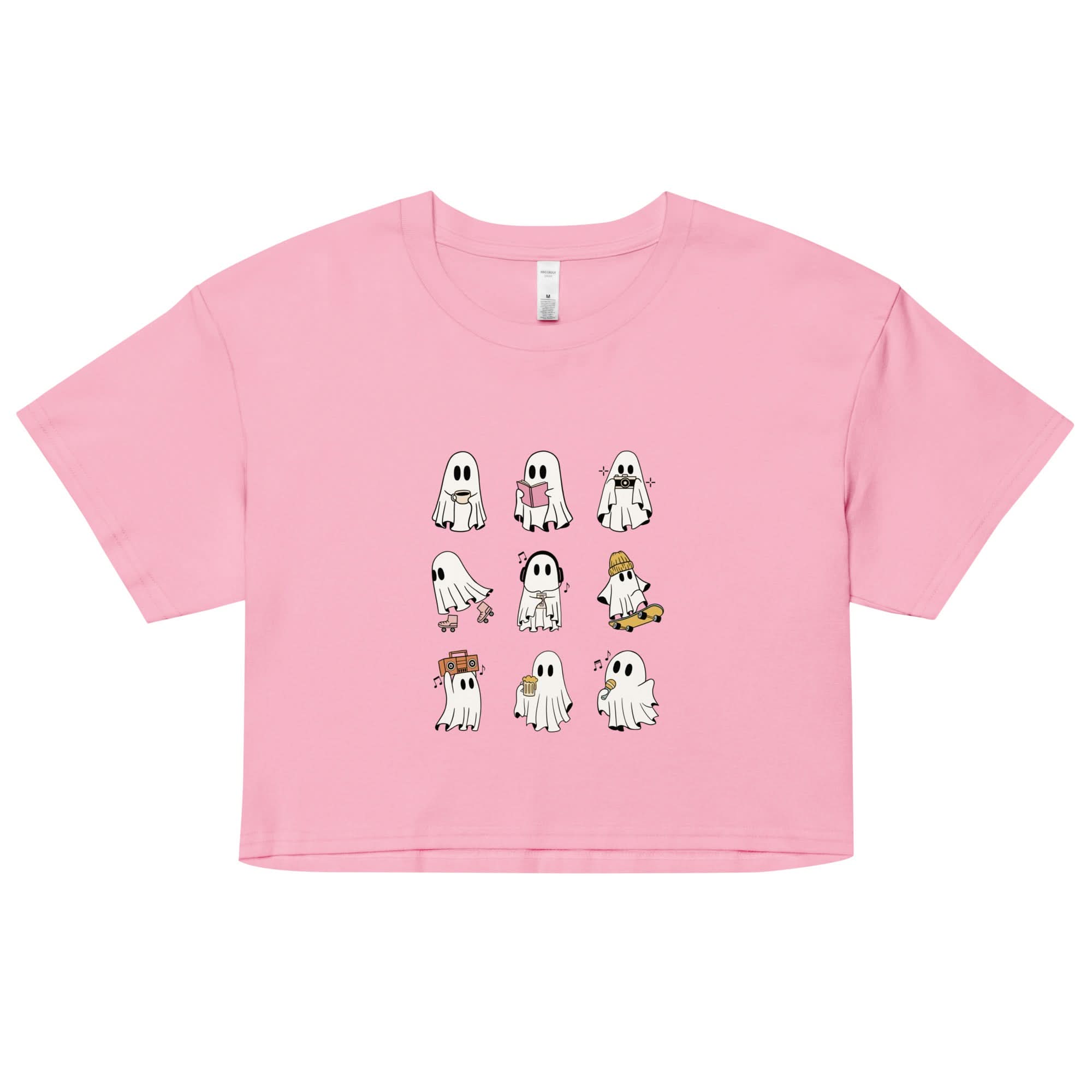 Ghosts Crop Top