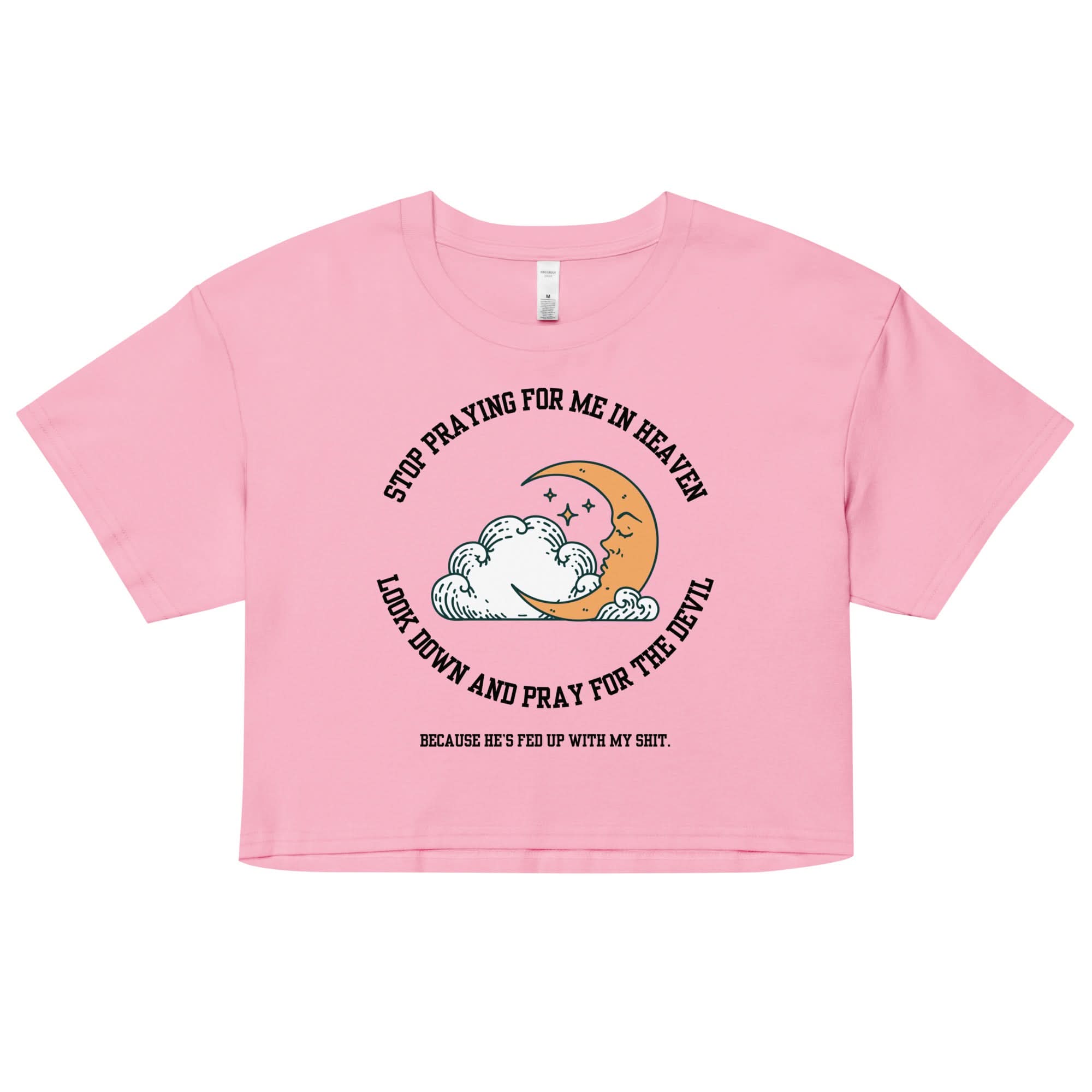 Pray for the Devil Crop Top